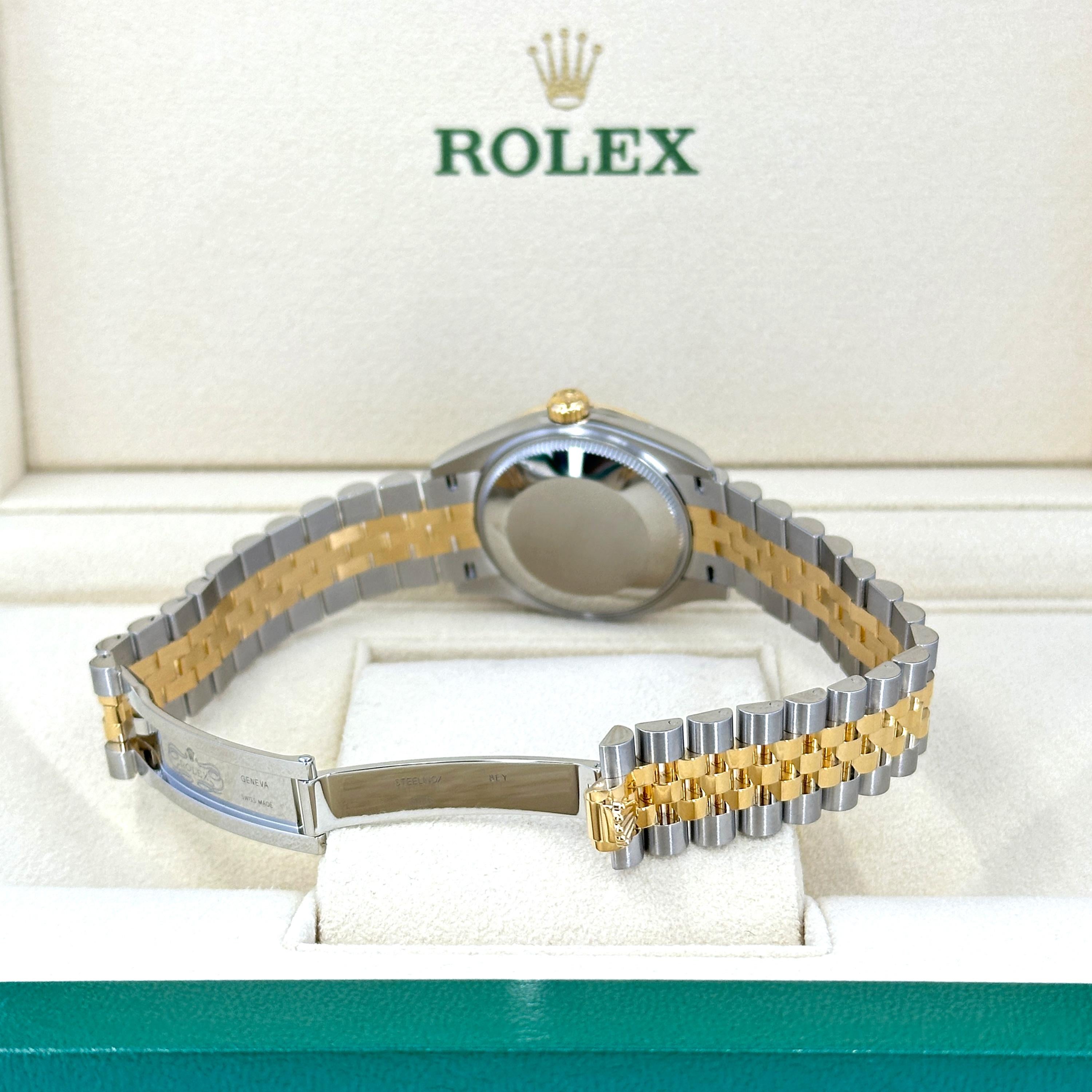 Unworn Rolex Datejust 31 Silver Jubilee Reference# 278273, Complete set, 2025 For Sale 8