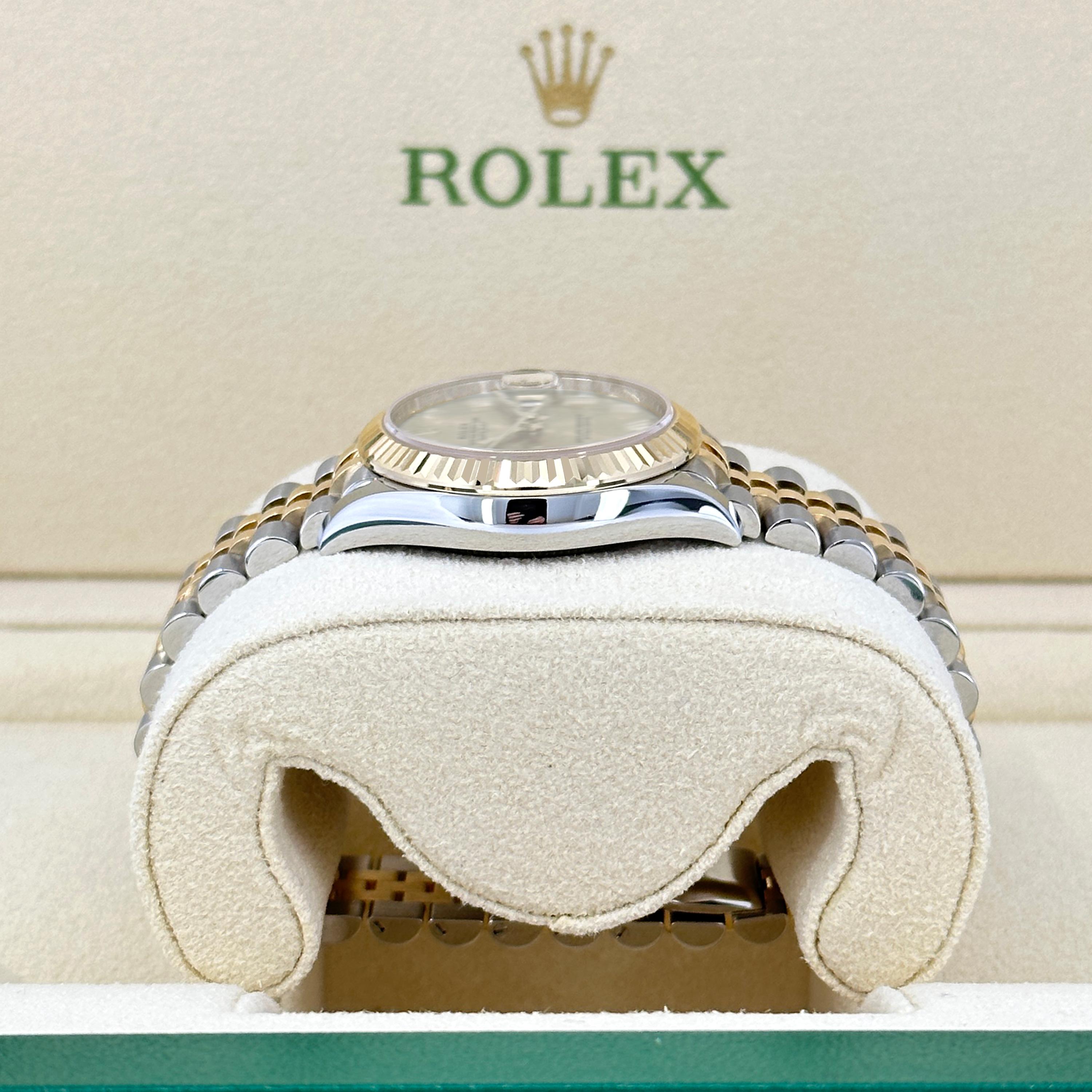Unworn Rolex Datejust 31 Silver Jubilee Reference# 278273, Complete set, 2025 For Sale 9