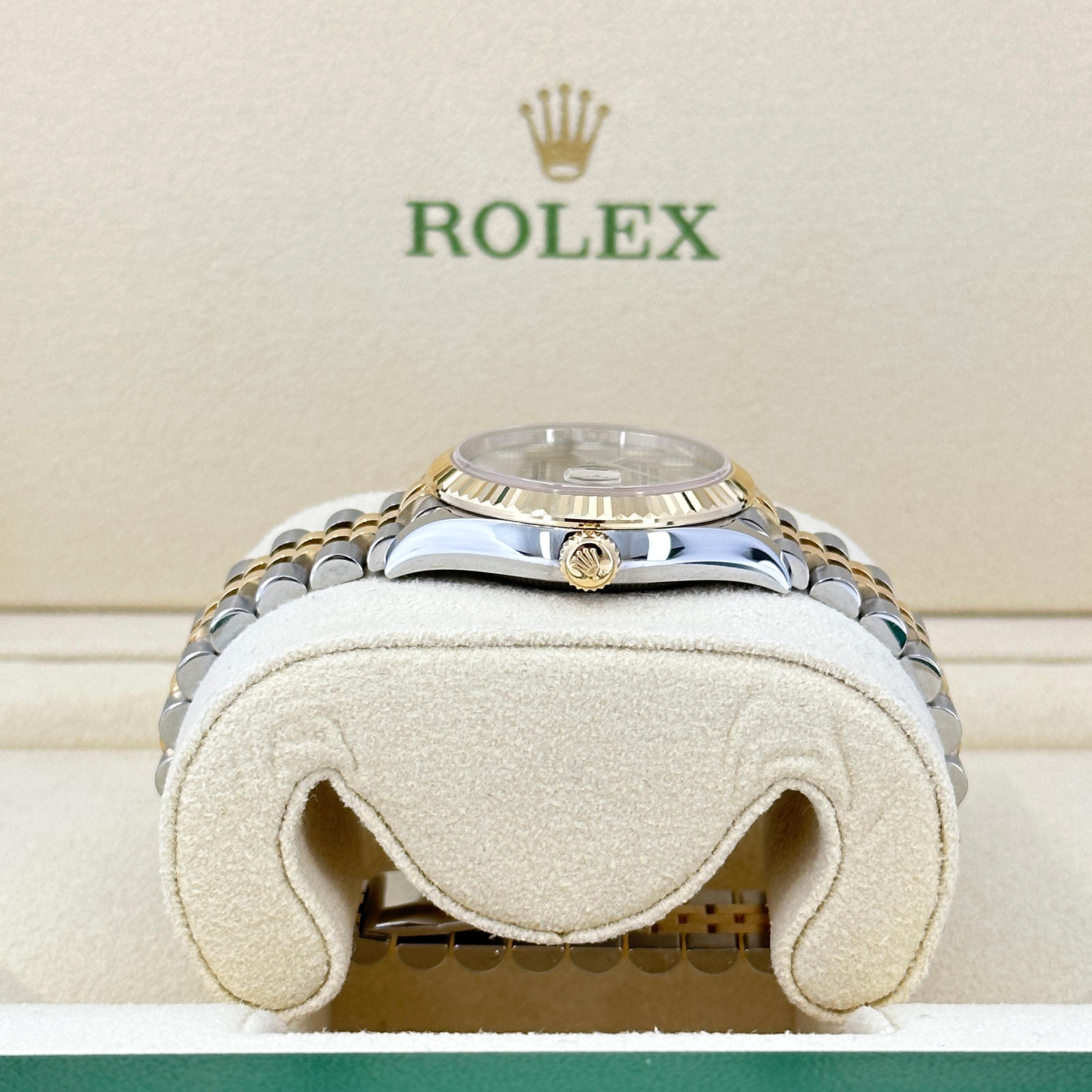 Unworn Rolex Datejust 31 Silver Jubilee Reference# 278273, Complete set, 2025 For Sale 10