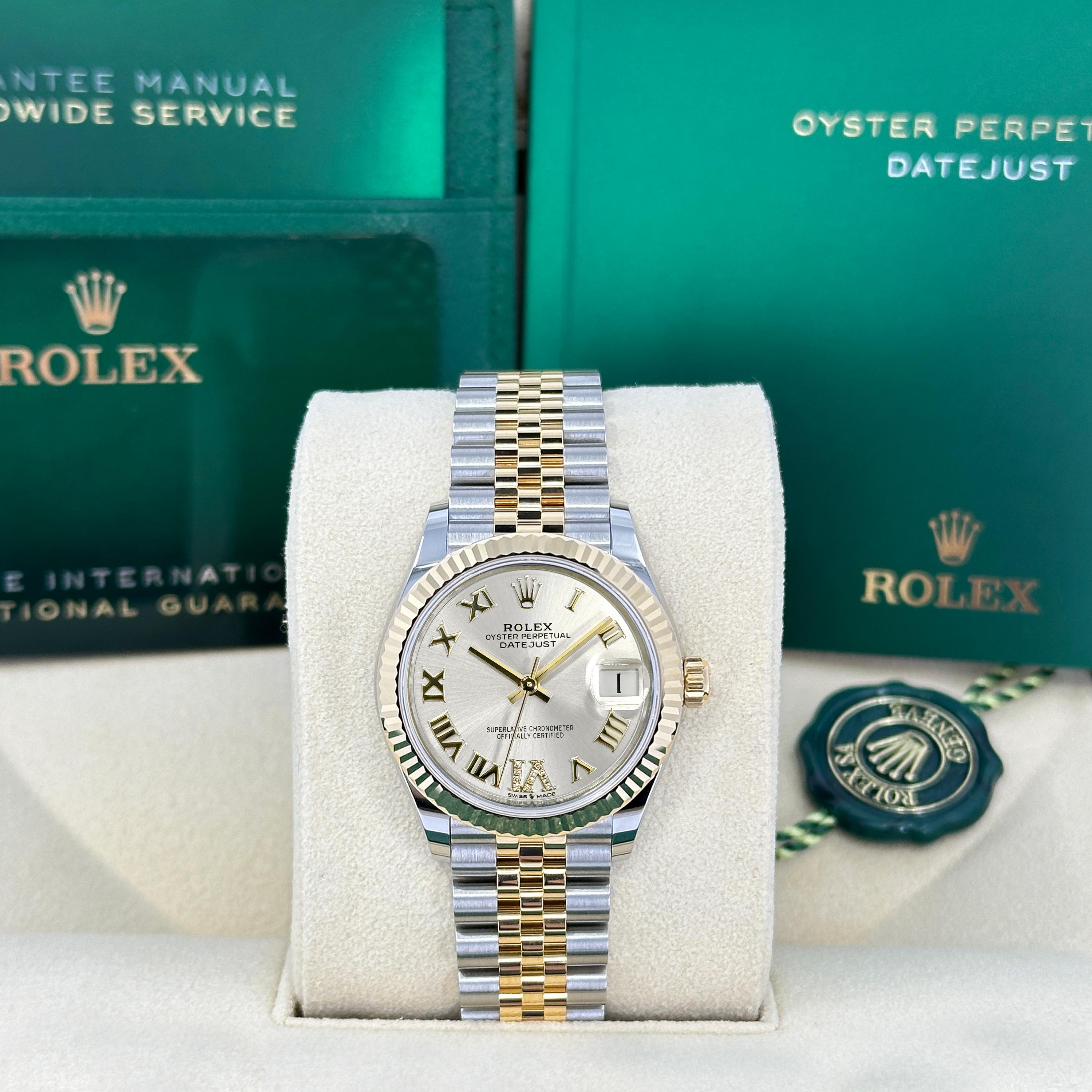 Rolex Datejust 278273-0004 – Yellow Rolesor Sophistication with Diamond Accents

The Rolex Datejust 278273-0004 is a refined interpretation of Rolex’s classic Datejust, presented in a perfectly proportioned 31mm case crafted from Yellow Rolesor—a