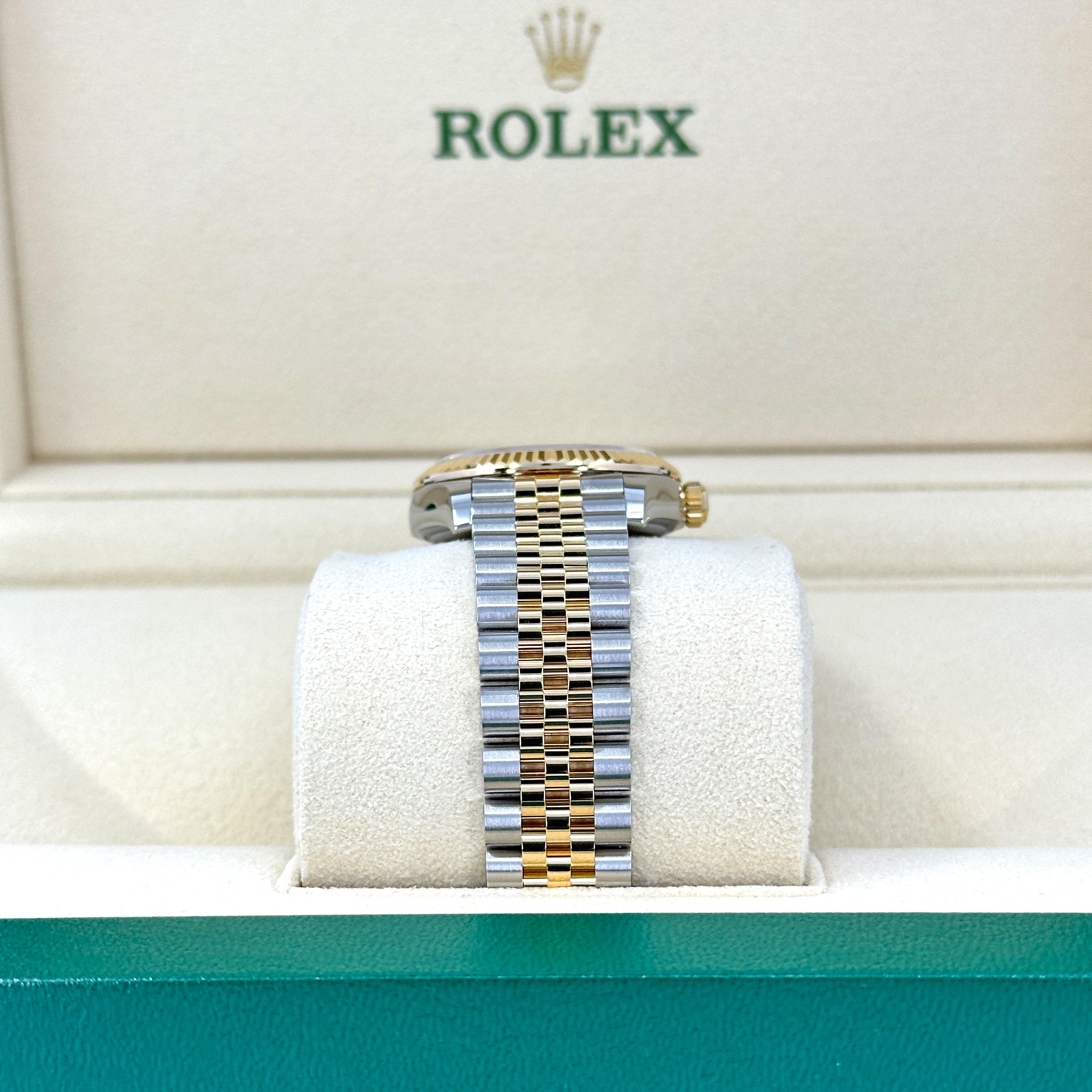 Women's or Men's Unworn Rolex Datejust 31 Silver Jubilee Reference# 278273, Complete set, 2025 For Sale
