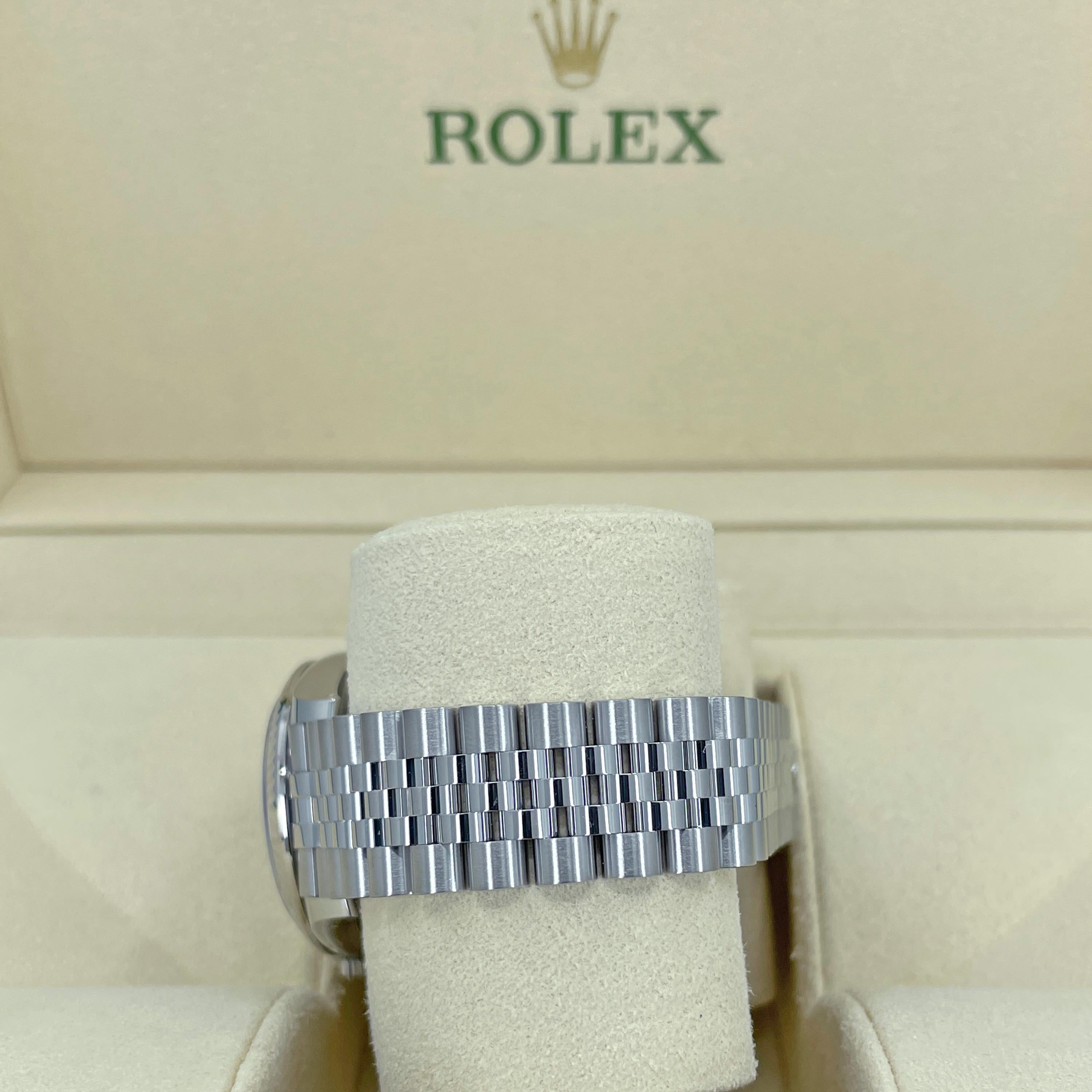 Rolex Datejust 31 Silver Jubilee sin usar Referencia# 278274, Juego completo, 2025 en venta 6
