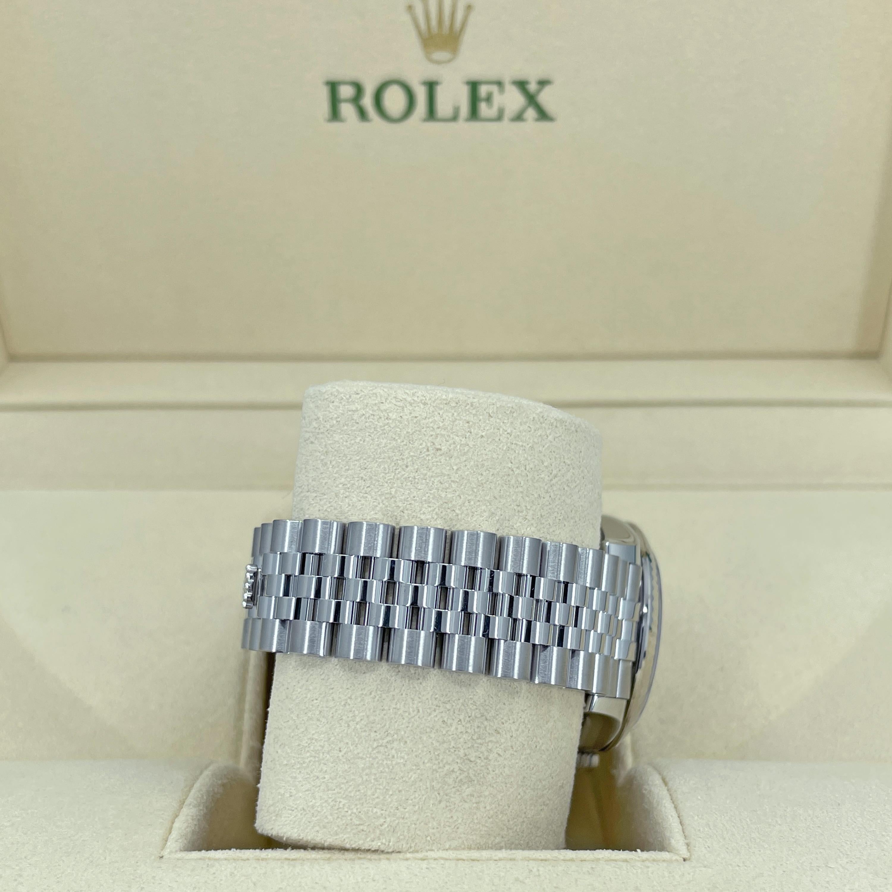 Rolex Datejust 31 Silver Jubilee sin usar Referencia# 278274, Juego completo, 2025 en venta 7