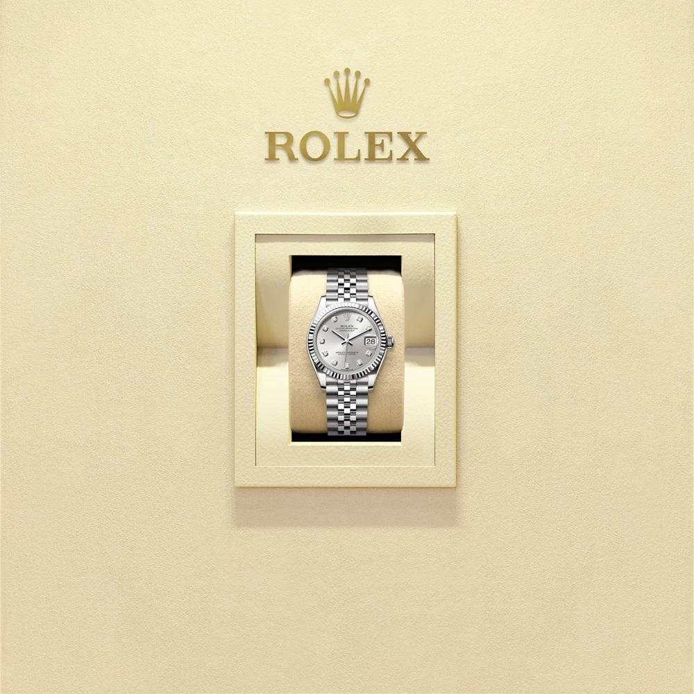 Ungetragene Rolex Datejust 31 Silver Jubilee Reference# 278274, Komplettset, 2025 im Angebot 1