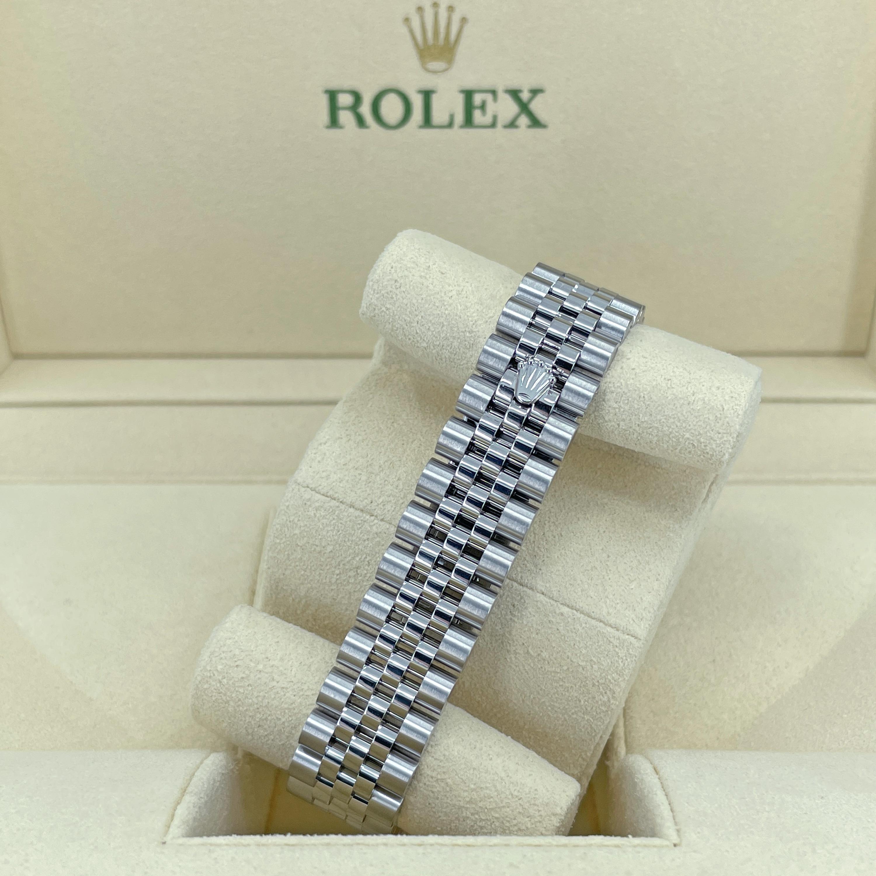 Rolex Datejust 31 Silver Jubilee sin usar Referencia# 278274, Juego completo, 2025 en venta 3