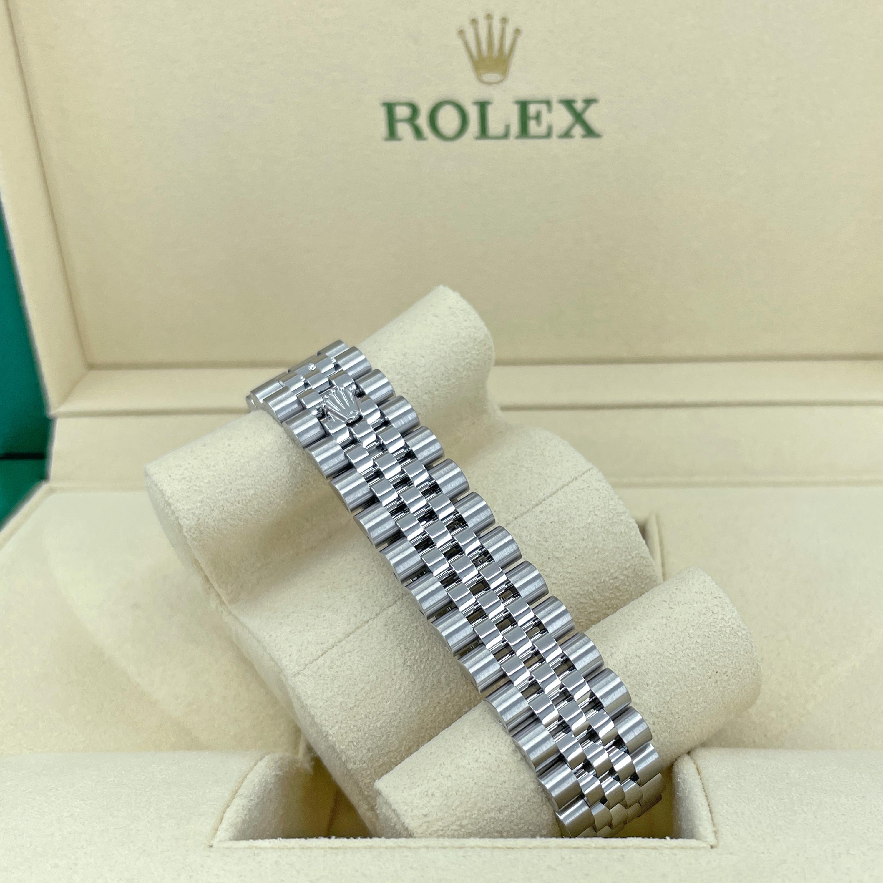 Rolex Datejust 31 Silver Jubilee sin usar Referencia# 278274, Juego completo, 2025 en venta 4