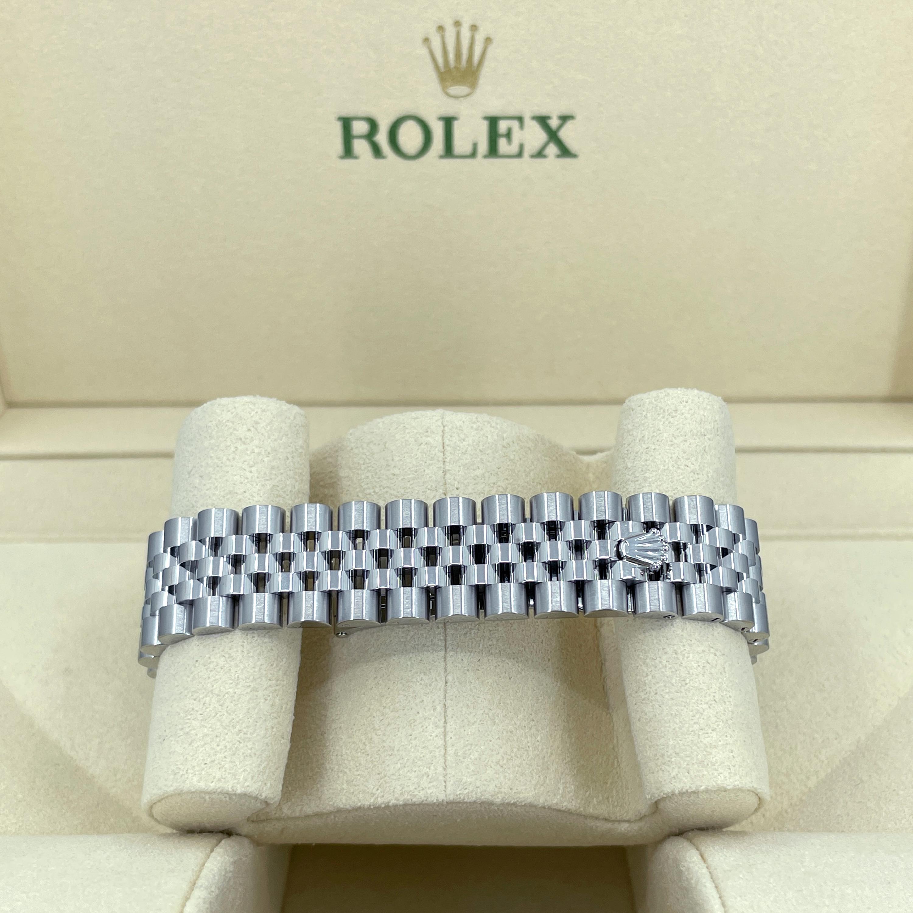 Rolex Datejust 31 Silver Jubilee sin usar Referencia# 278274, Juego completo, 2025 en venta 5