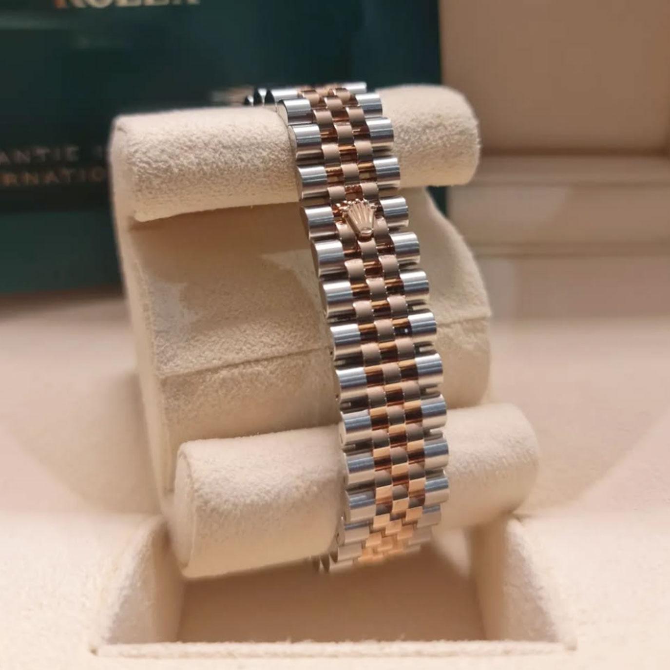 Ungetragene Rolex Datejust 31 Slate Jubilee Reference# 278271, Komplettset, 2025 im Angebot 1