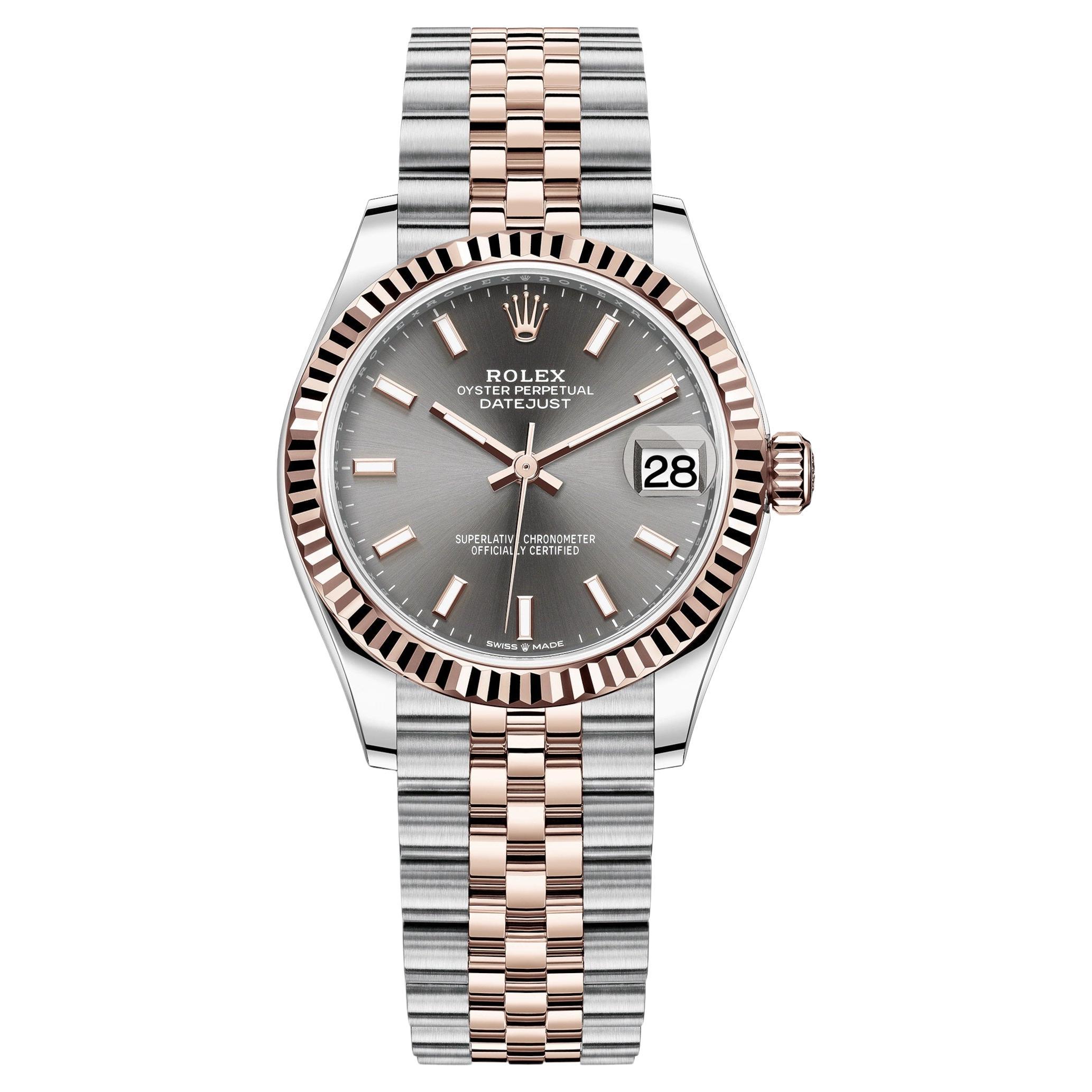 Ungetragene Rolex Datejust 31 Slate Jubilee Reference# 278271, Komplettset, 2025