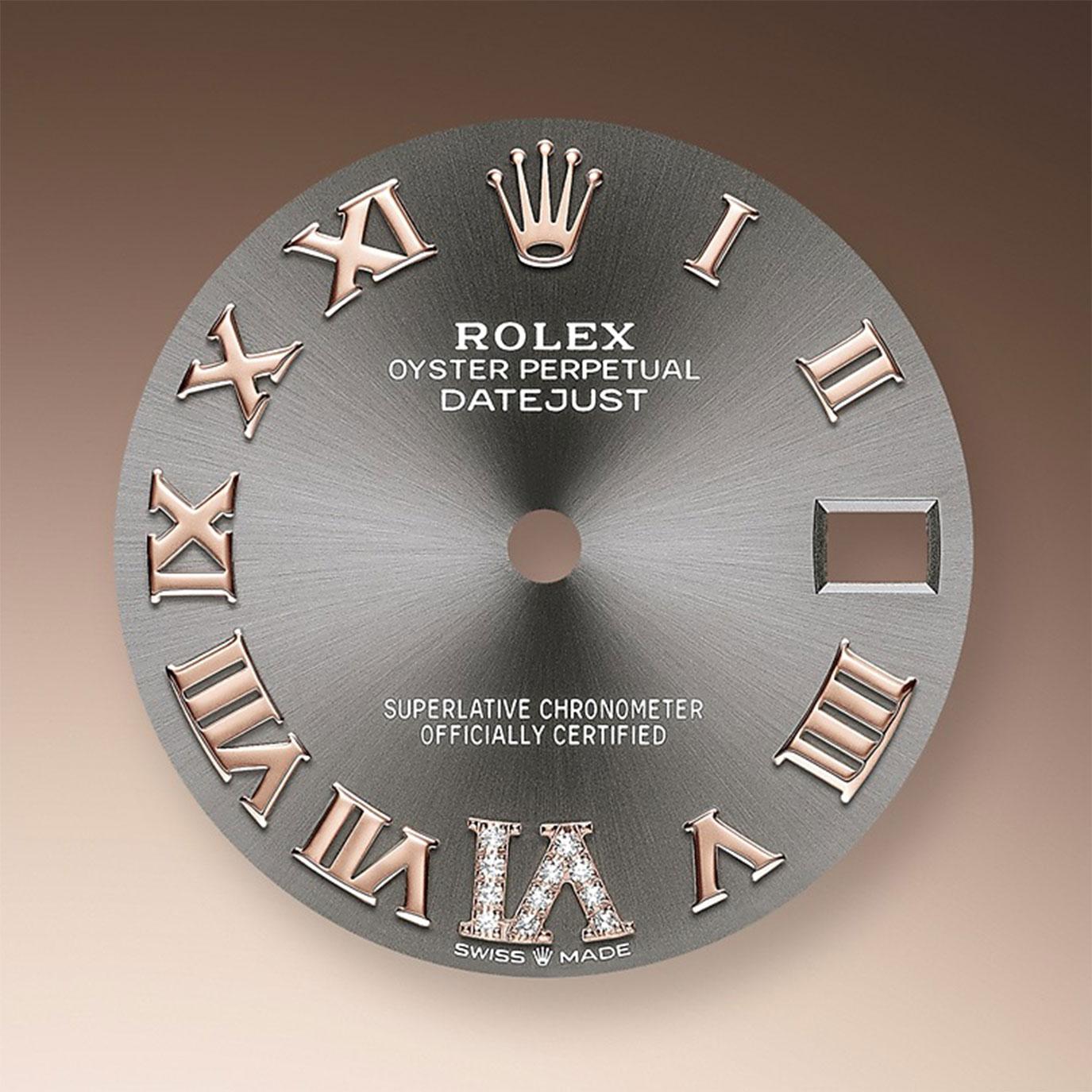 Die Rolex Datejust 31 Ref. 278381RBR-0030 ist eine meisterhafte Verschmelzung von Raffinesse, Handwerkskunst und modernem Luxus. Dieser 31-mm-Zeitmesser aus robustem Edelstahl und 18-karätigem Everose-Gold verkörpert die zeitlose Eleganz von Rolex