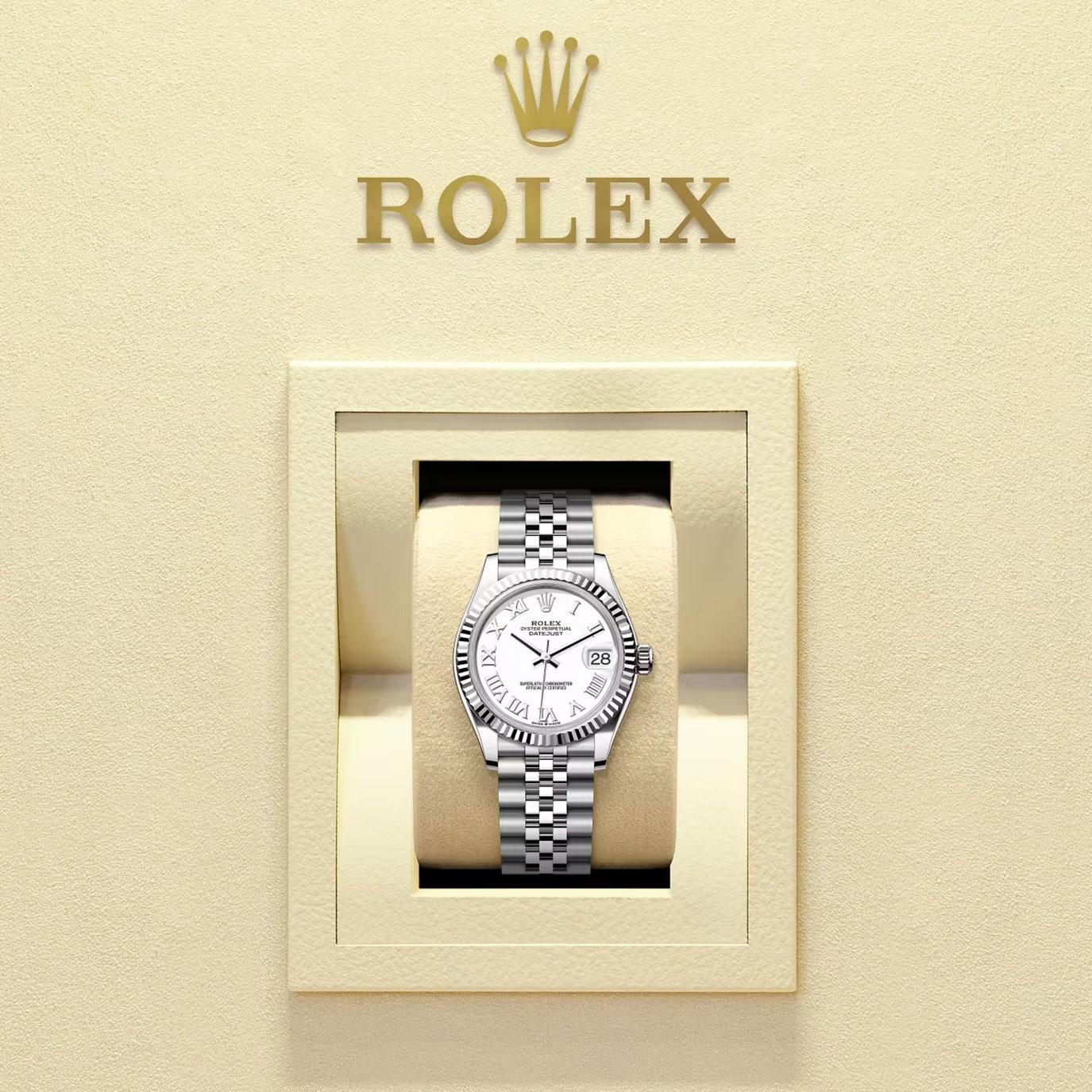 Rolex Datejust 31 White Jubilee Riferimento # 278274, Set completo, 2025 in vendita 1
