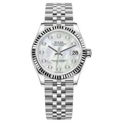 Ungetragene Rolex Datejust 31 White Jubilee Reference# 278274, Komplettset, 2025