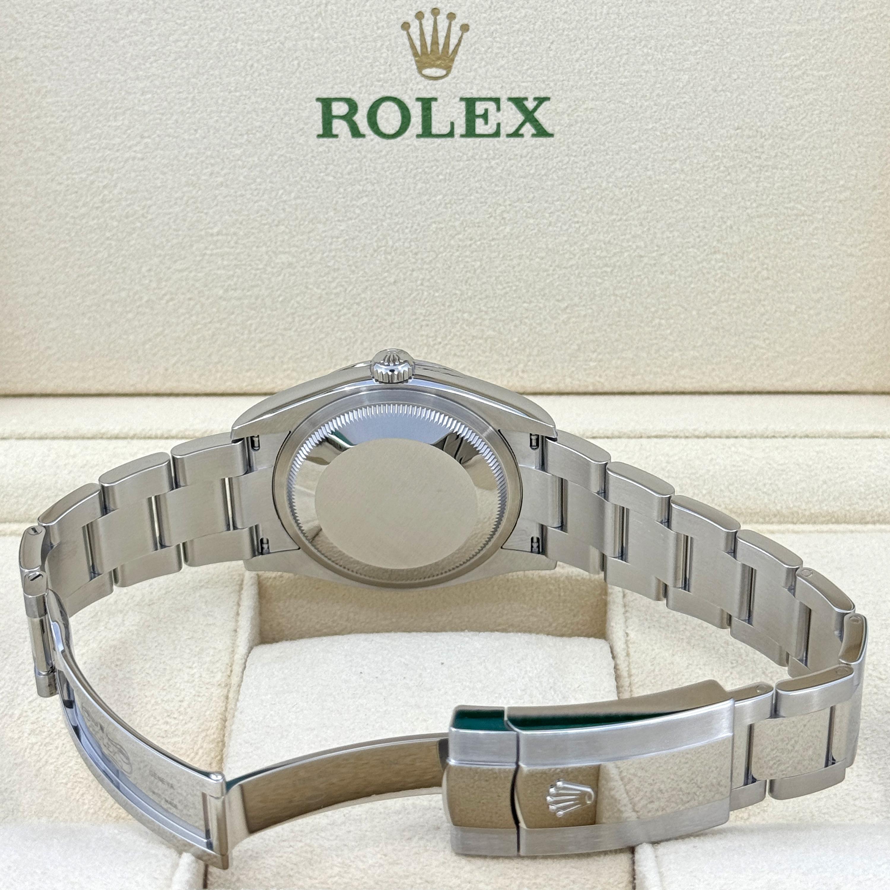 Rolex Datejust 36 Aubergine Oyster Riferimento # 126234, Set completo, 2025 in vendita 11