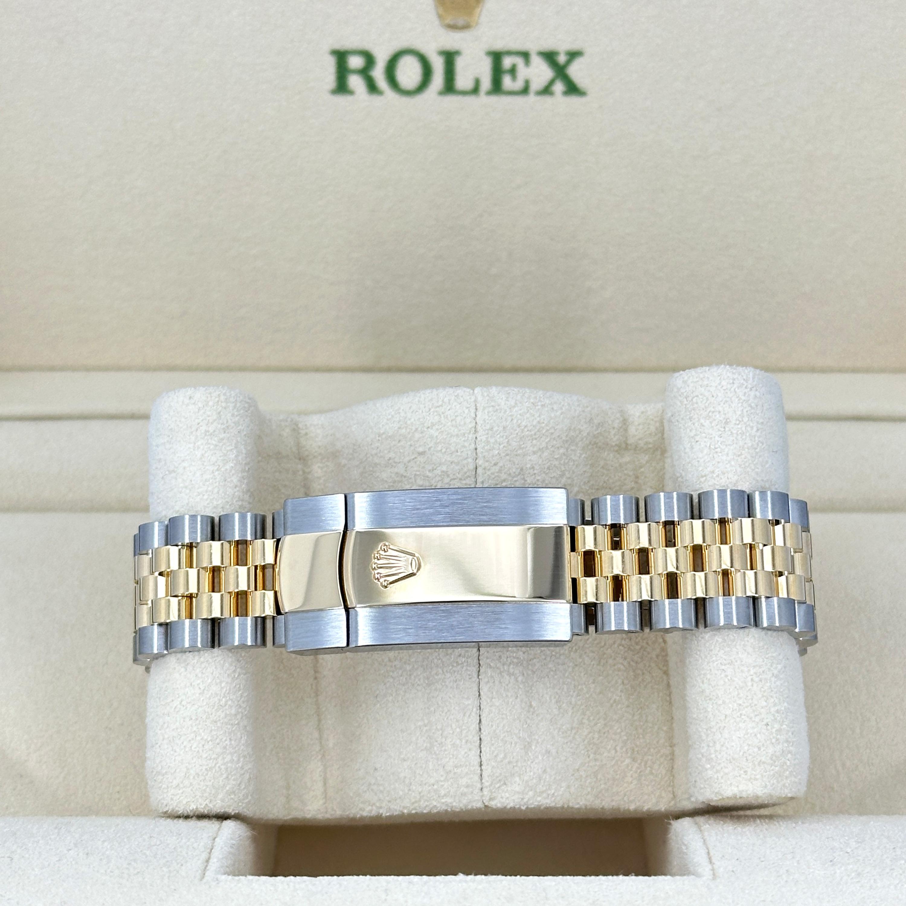 Rolex Datejust 36 Champagne Jubilee Riferimento n. 126233, Set completo, 2025 in vendita 3