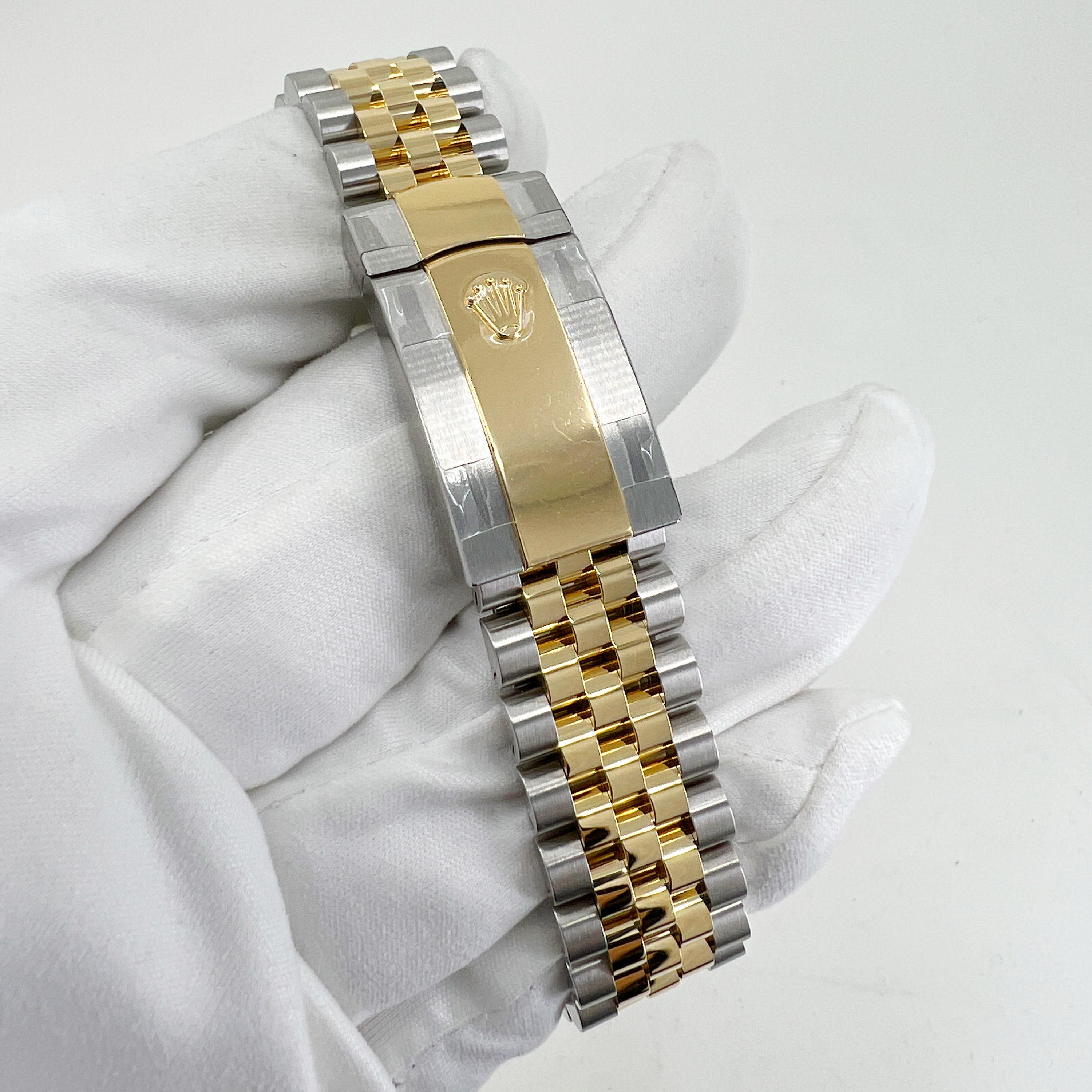 Rolex Datejust 36 Palm Motif Riferimento # 126233, Set completo, 2025 in vendita 9