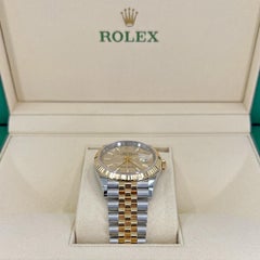 Unworn Rolex Datejust 36 Palm Motif Reference# 126233, Complete set, 2025