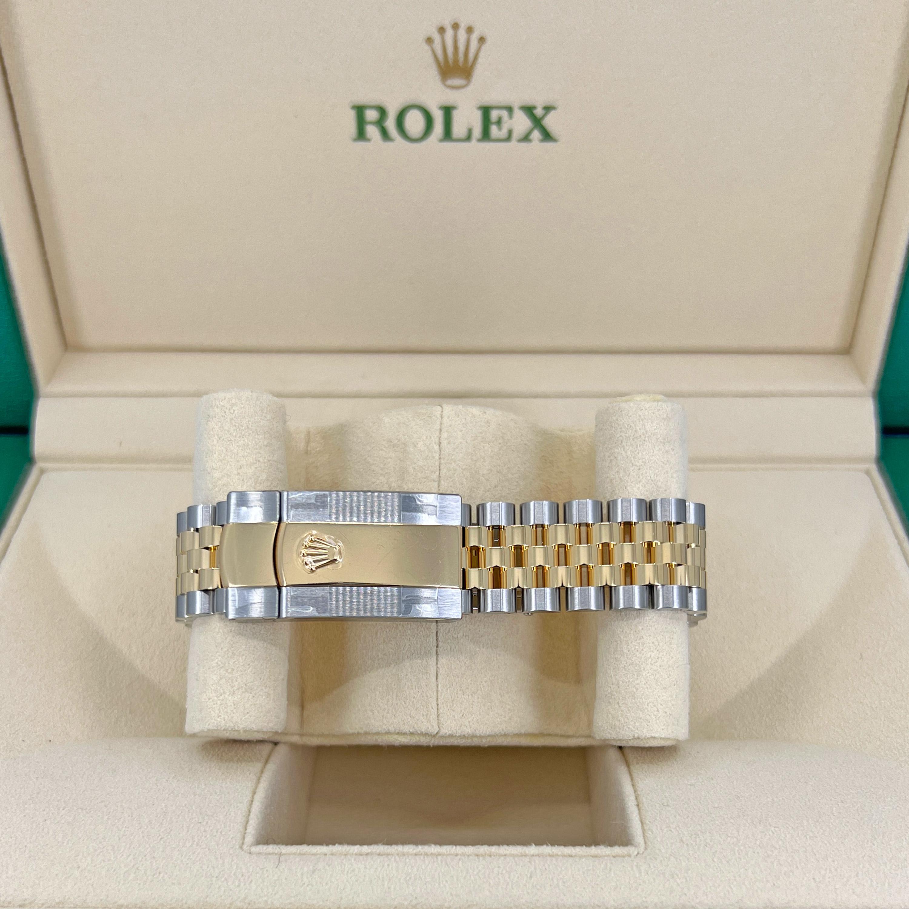 Rolex Datejust 36 Palm Motif Riferimento # 126233, Set completo, 2025 in vendita 2