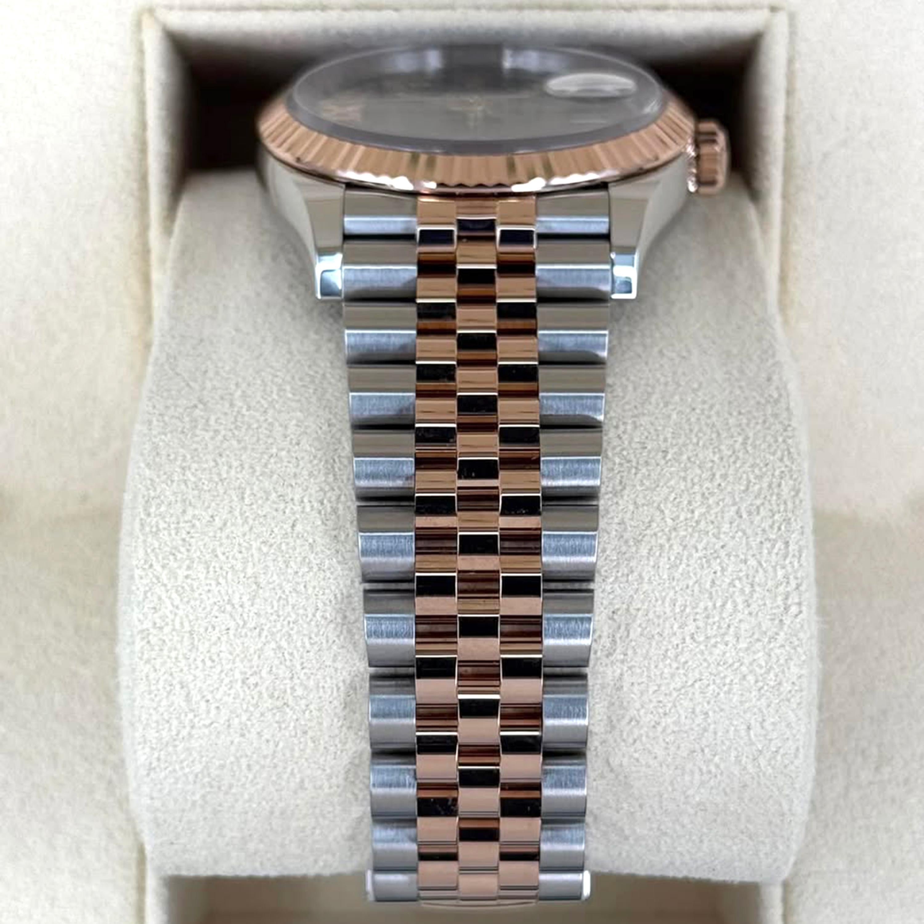 Ungetragene Rolex Datejust 36 Slate Jubilee Reference# 126231, Komplettset, 2025 im Angebot 9