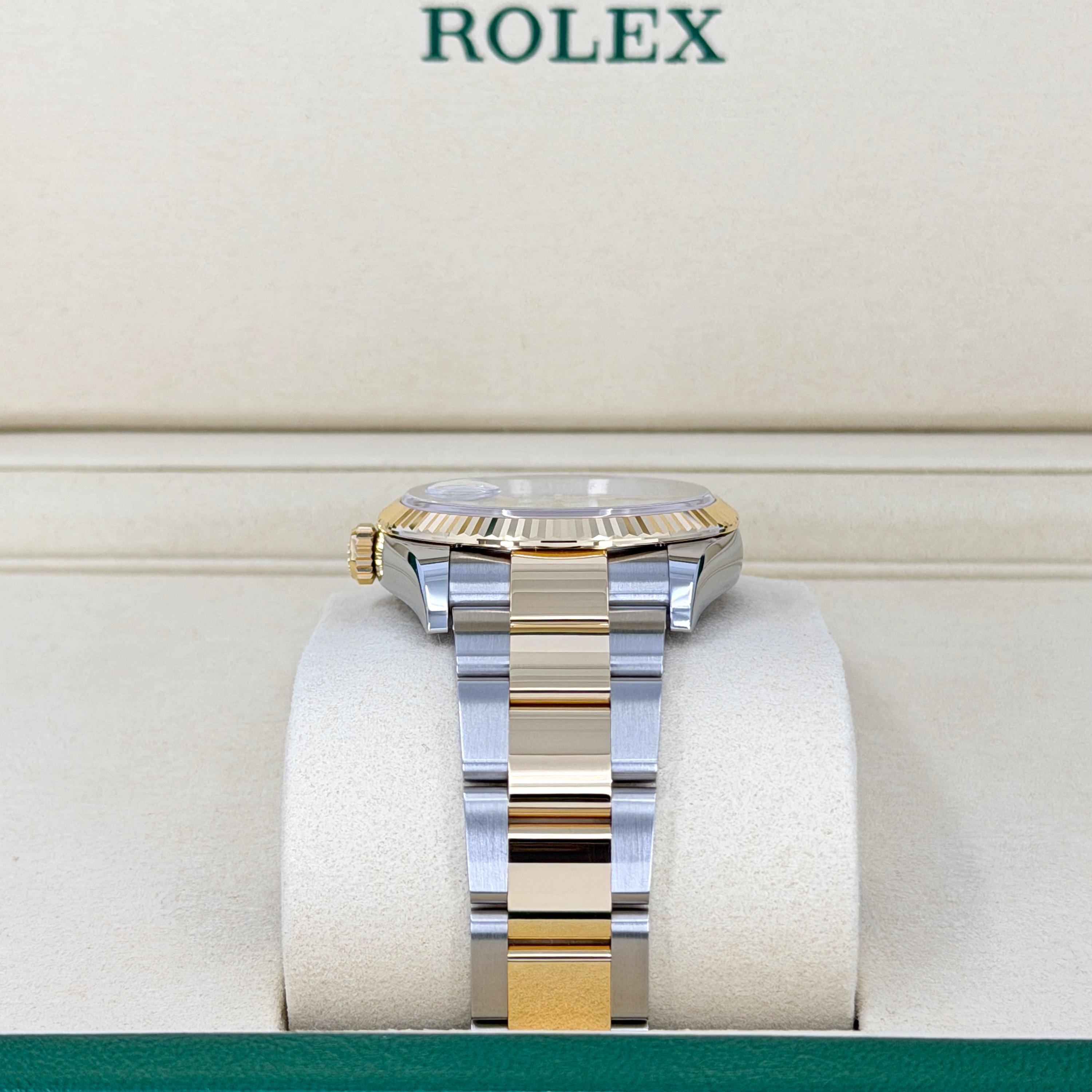 Unworn Rolex Datejust 36 White Oyster Reference# , Complete set, 2025 For Sale 1