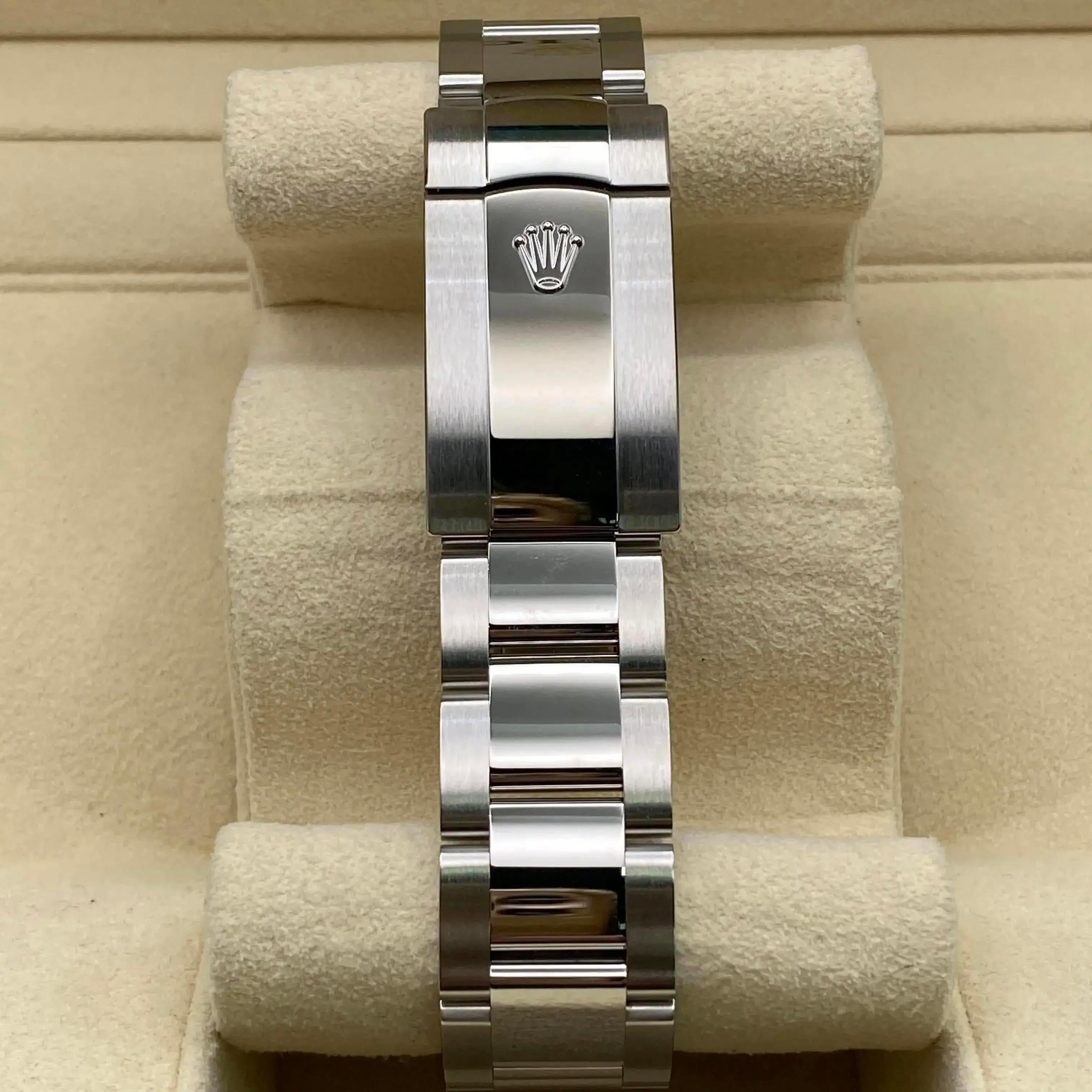 Unworn Rolex Datejust 36mm Steel Grey Wimbledon Dial Automatic Mens Watch 126200 For Sale 2