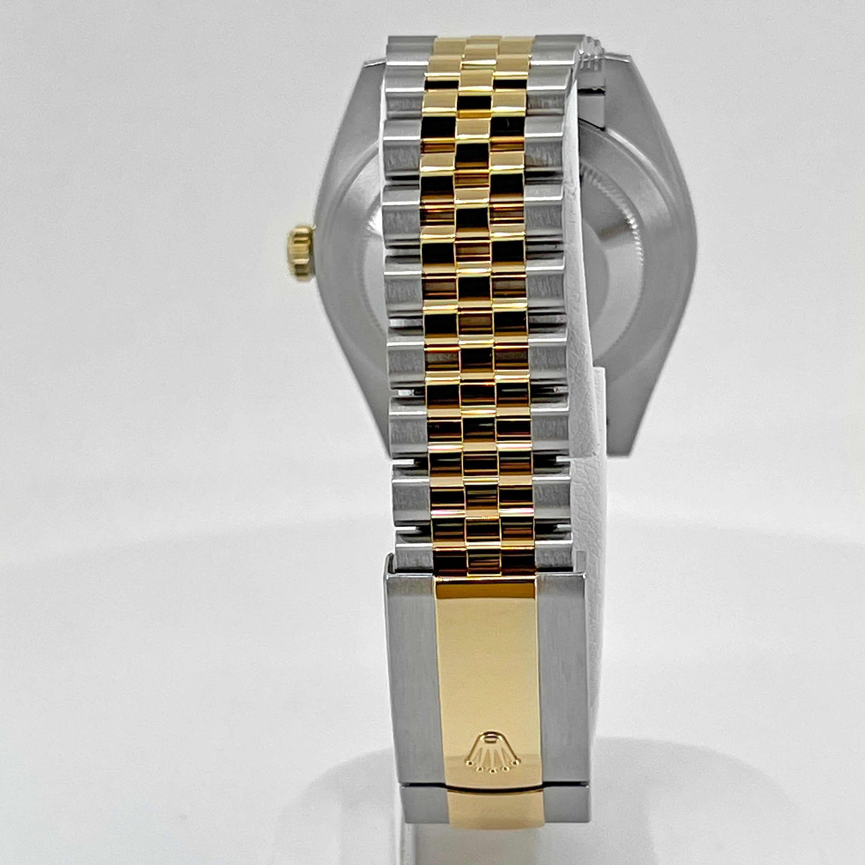Unworn Rolex Datejust 41 Black Jubilee Reference# 126333, Complete set, 2025 For Sale 15