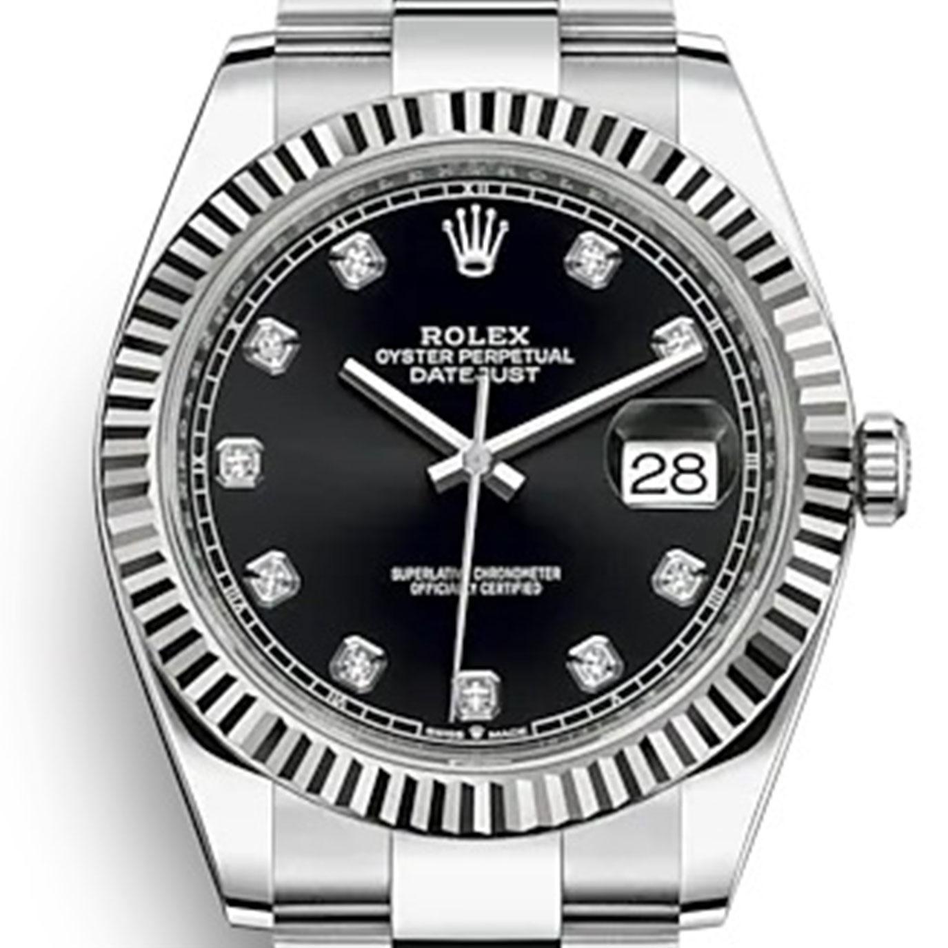 Die Rolex Datejust 41 Ref. 126334-0011 ist ein perfekter Ausdruck von Prestige, Innovation und raffinierter Handwerkskunst. Dieses 41-mm-Meisterwerk aus dem exklusiven White Rolesor von Rolex - einer harmonischen Mischung aus robustem Oystersteel