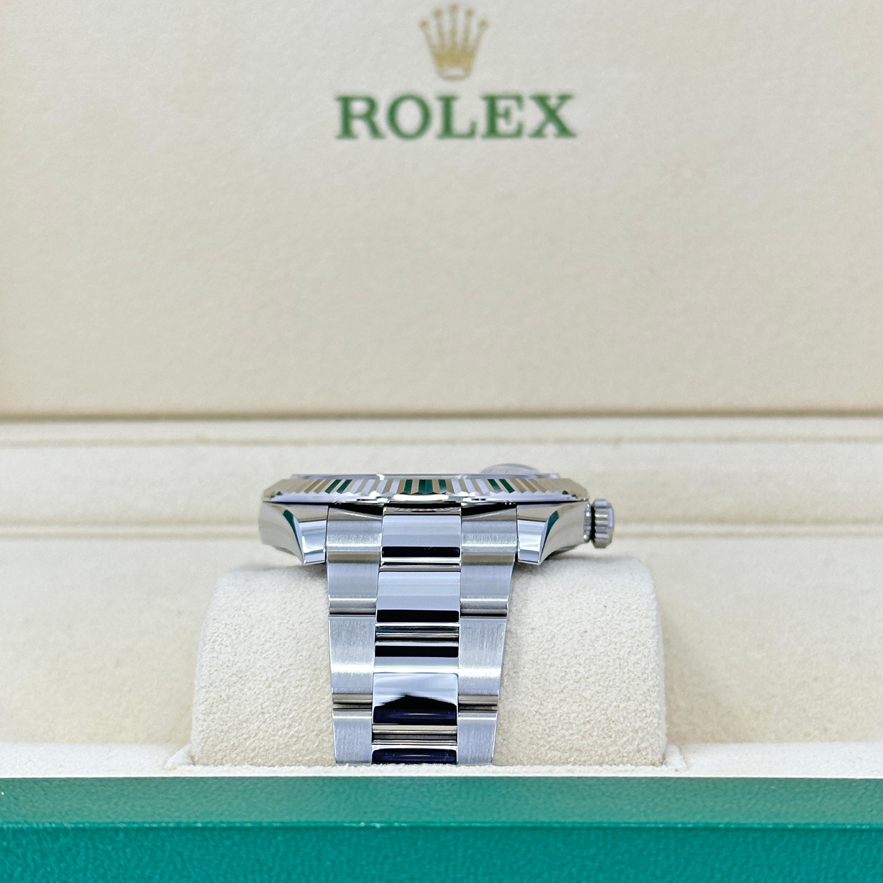 Unworn Rolex Datejust 41 Black Oyster Reference# 126334, Complete set, 2025 For Sale 1