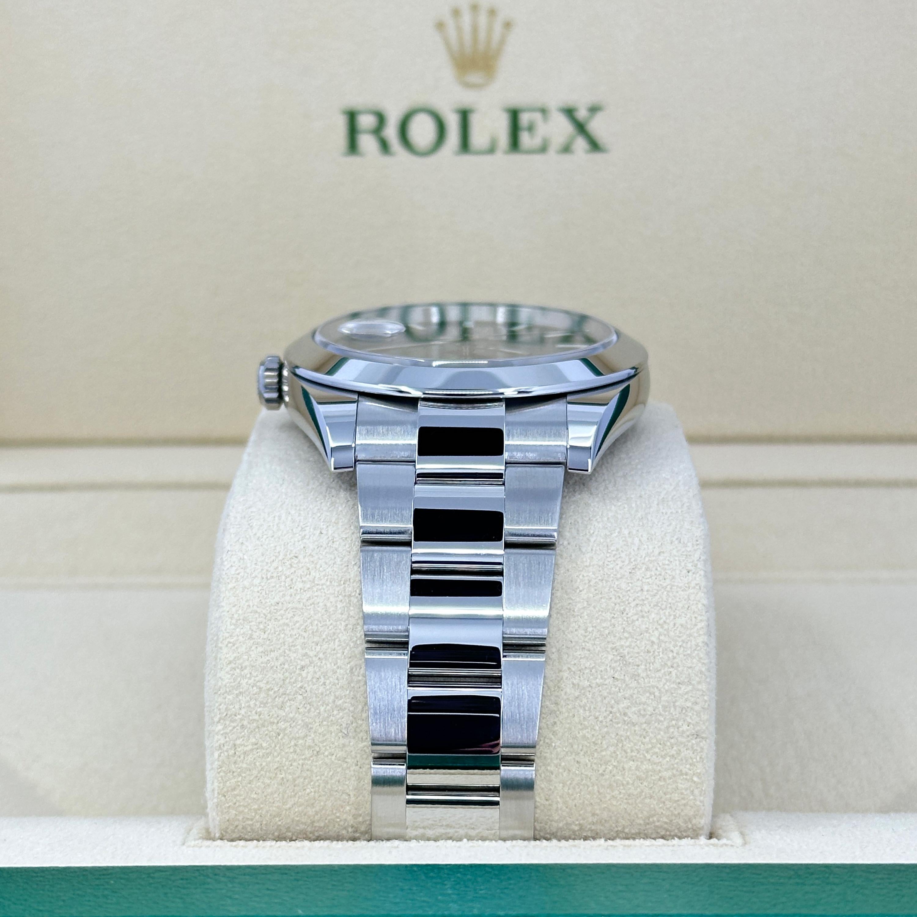 Rolex Datejust 41 Blue Oyster Riferimento # 126300, Set completo, 2025 in vendita 2