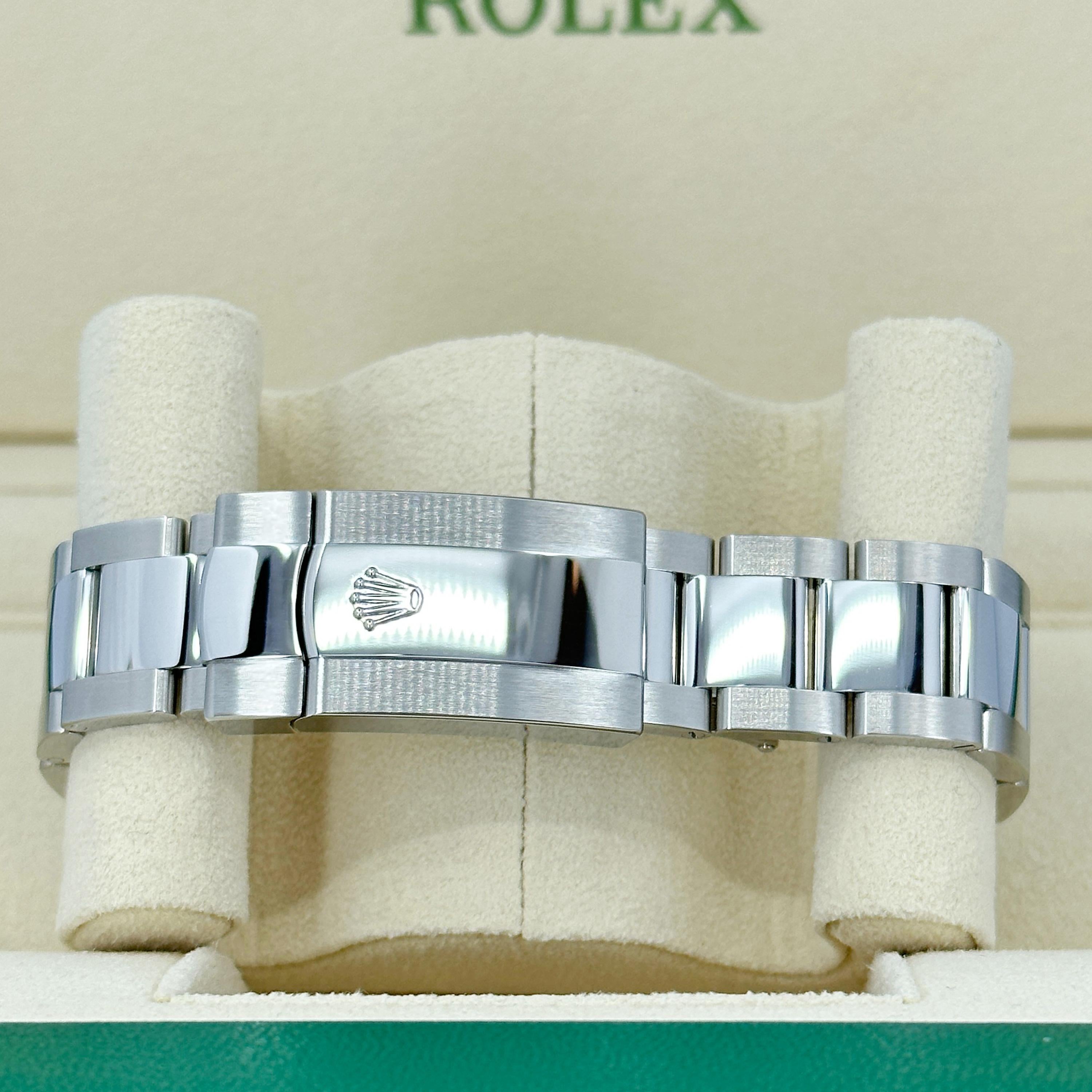 Rolex Datejust 41 Blue Oyster Riferimento n. 126334, Set completo, 2025 in vendita 4
