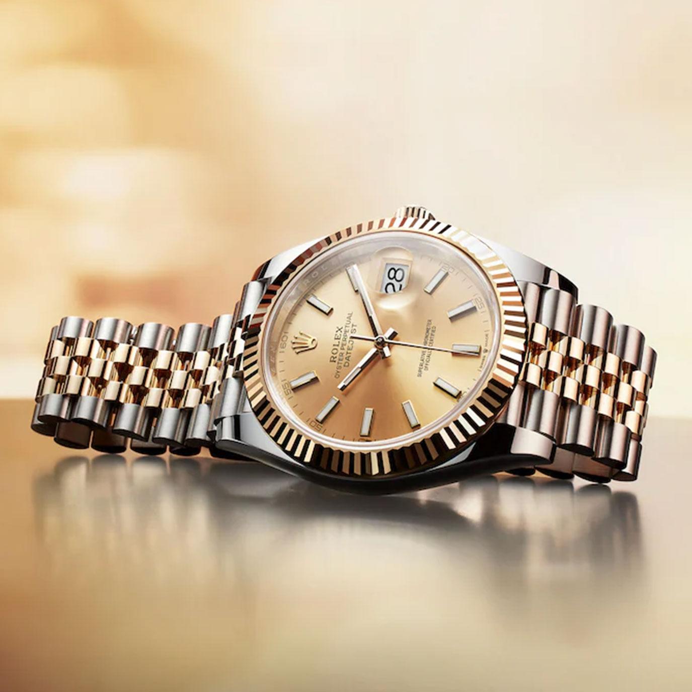 Rolex Datejust 41 Champagne Jubilee sin usar Referencia# 126333, Juego completo, 2025 en Nuevo estado para la venta en New York, NY