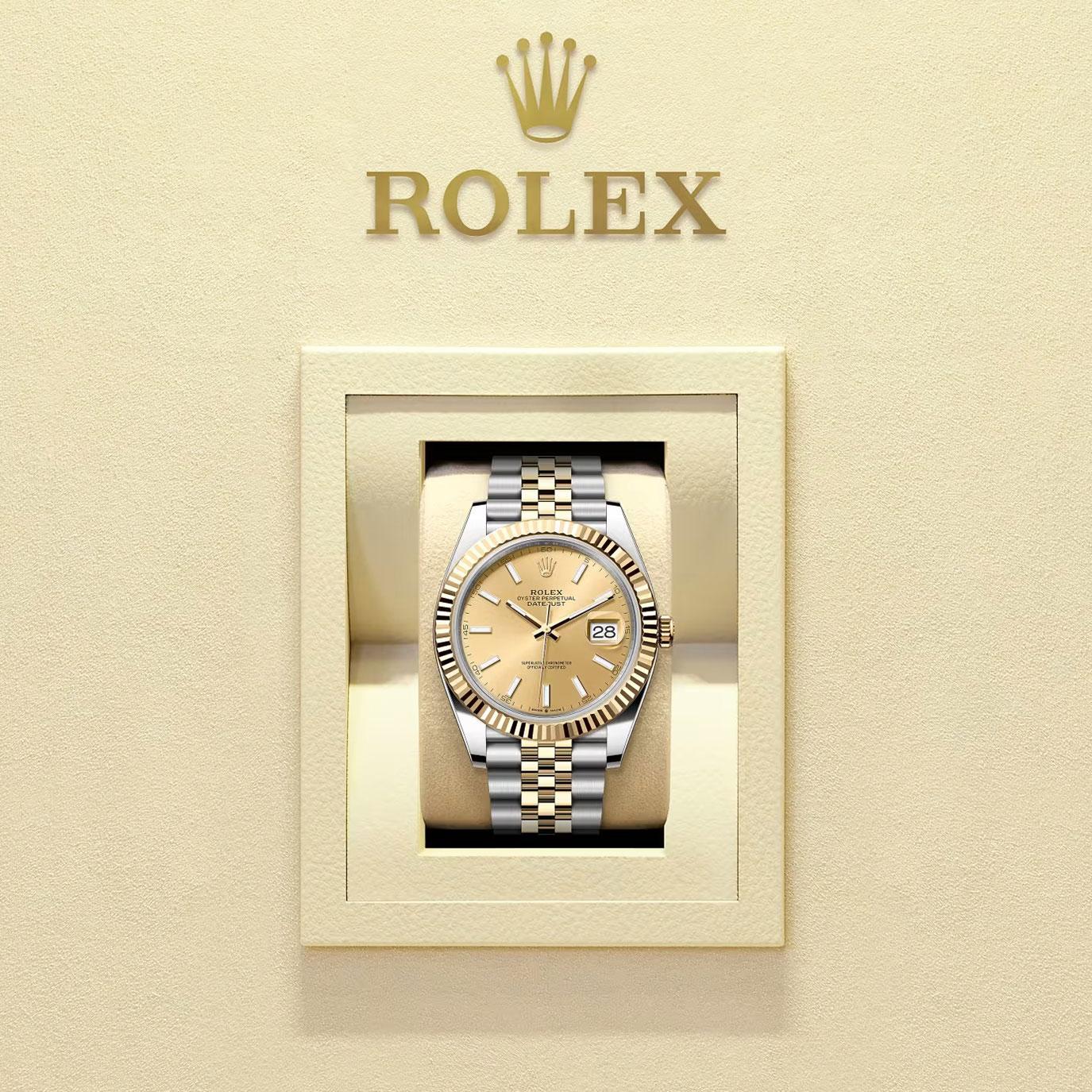 Rolex Datejust 41 Champagne Jubilee sin usar Referencia# 126333, Juego completo, 2025 en venta 5