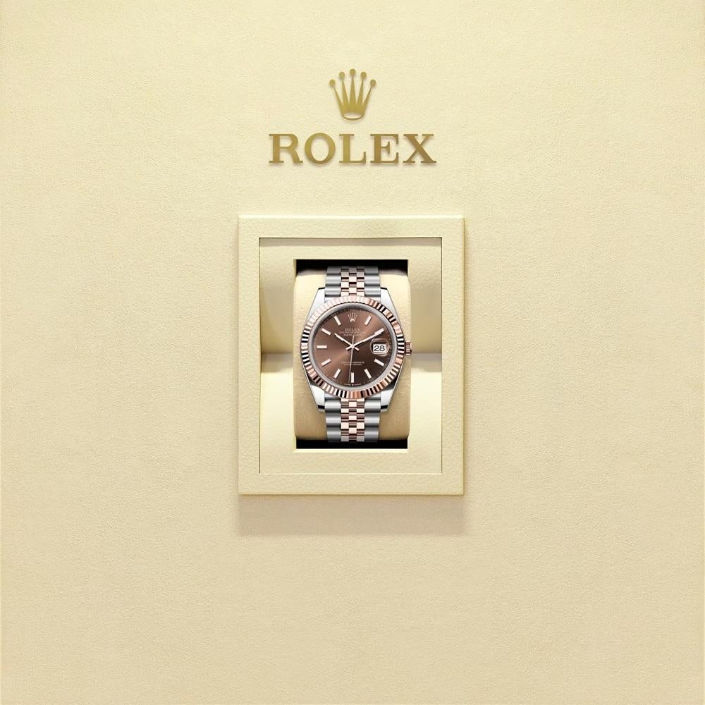 Rolex Datejust 41 Chocolate Jubilee sin usar Referencia# 126331, Juego completo, 2025 en venta 1