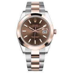Rolex Datejust 41 Chocolate Oyster sin usar Referencia# 126301, Juego completo, 2025