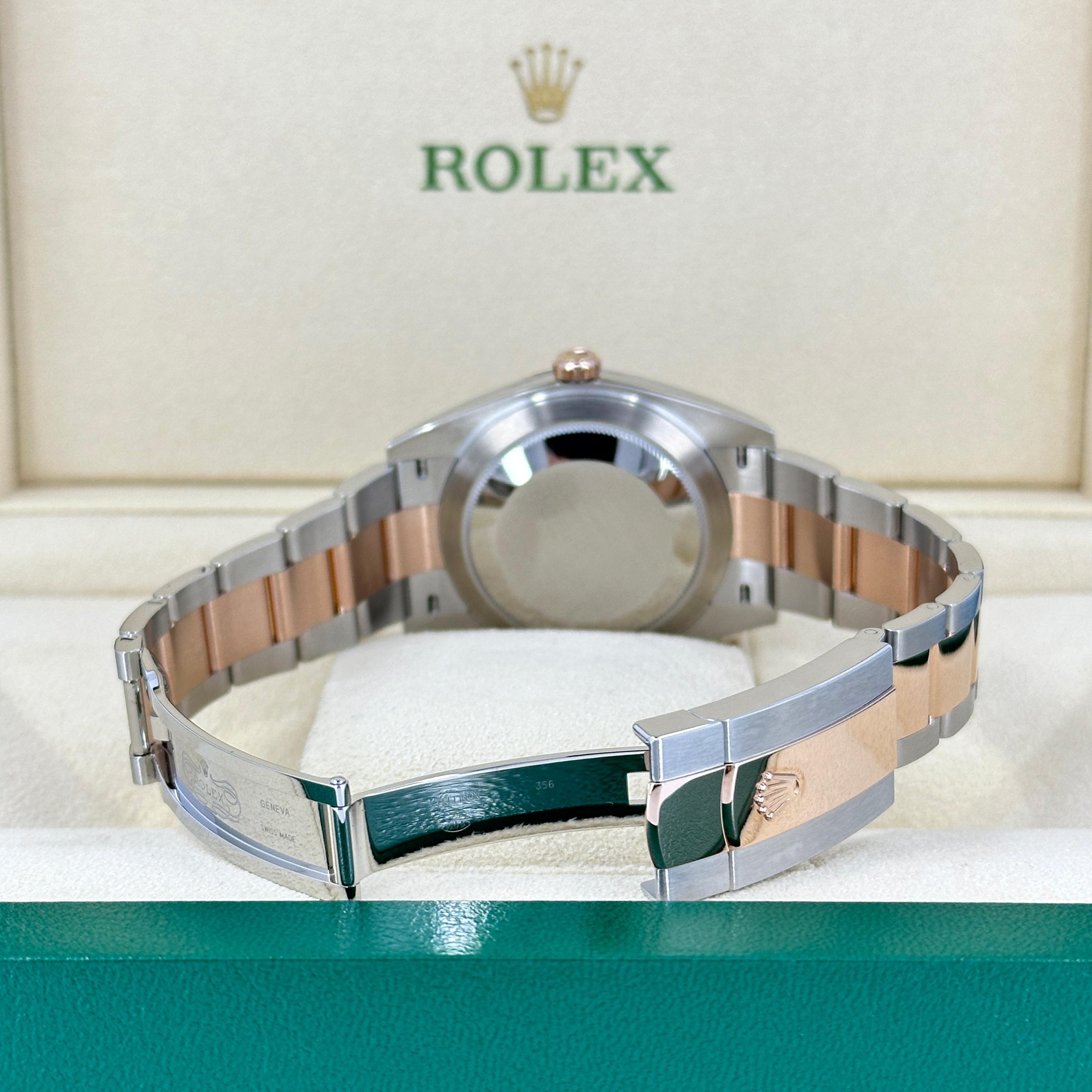 Rolex Datejust 41 Chocolate Oyster sin usar Referencia# 126331, Juego completo, 2025 en venta 3