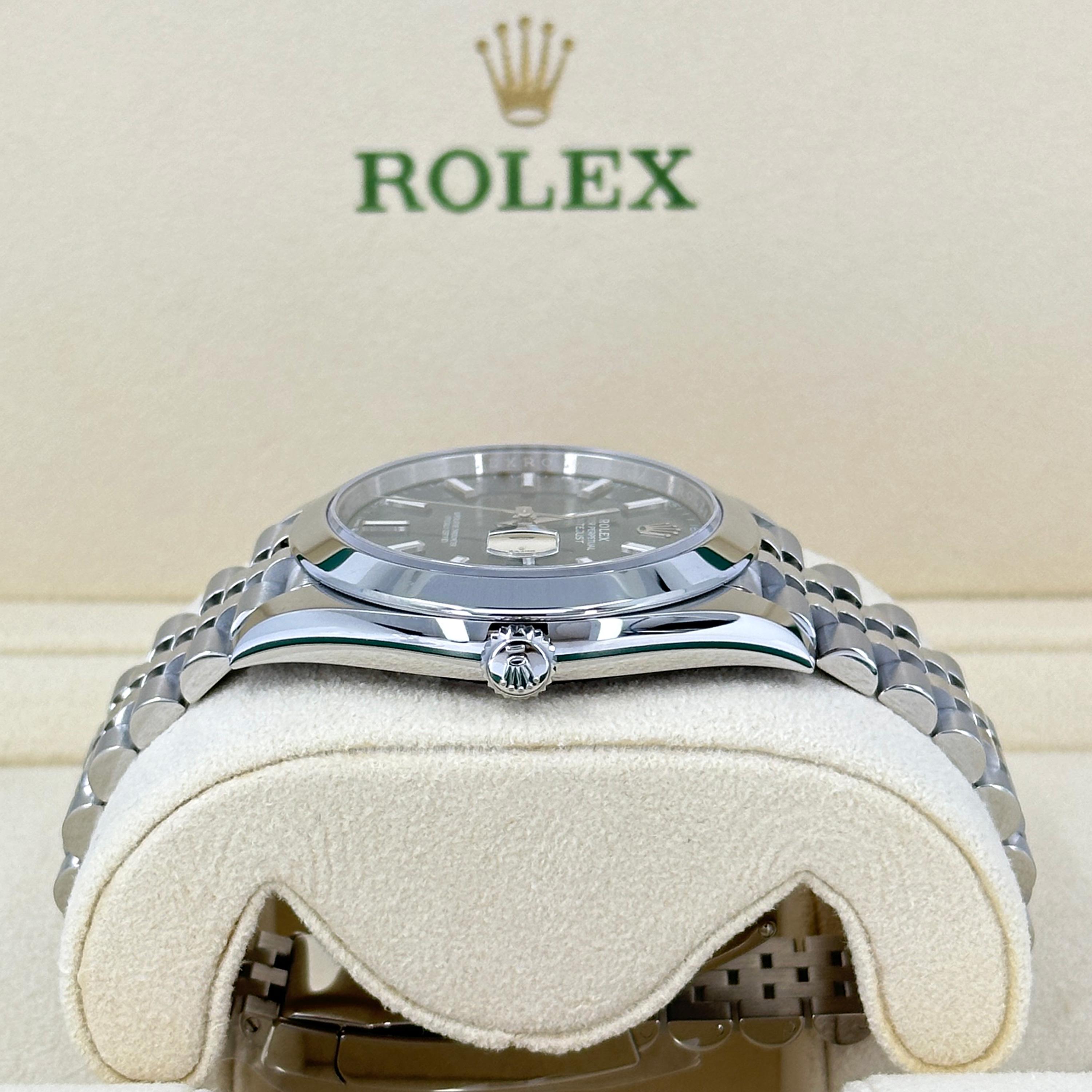 Rolex Datejust 41 Green Jubilee sin usar Referencia# 126300, Juego completo, 2025 en venta 2