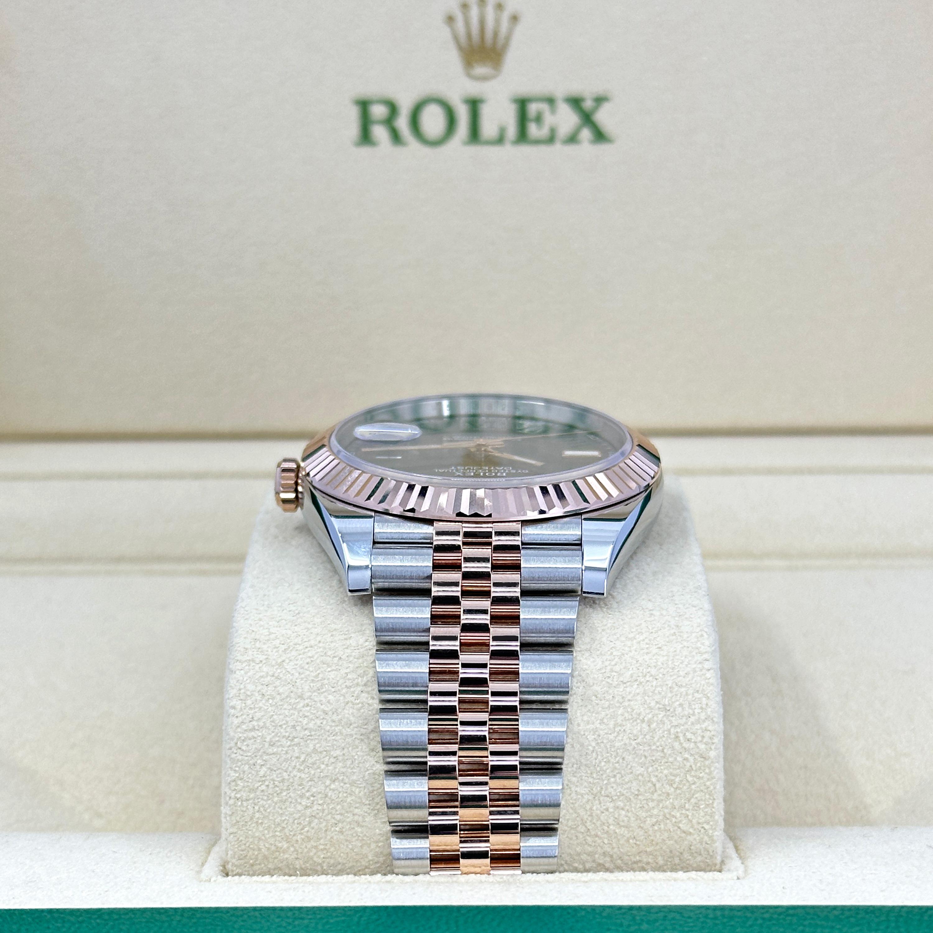 Rolex Datejust 41 Grey Jubilee sin usar Referencia# 126331, Juego completo, 2025 en venta 3