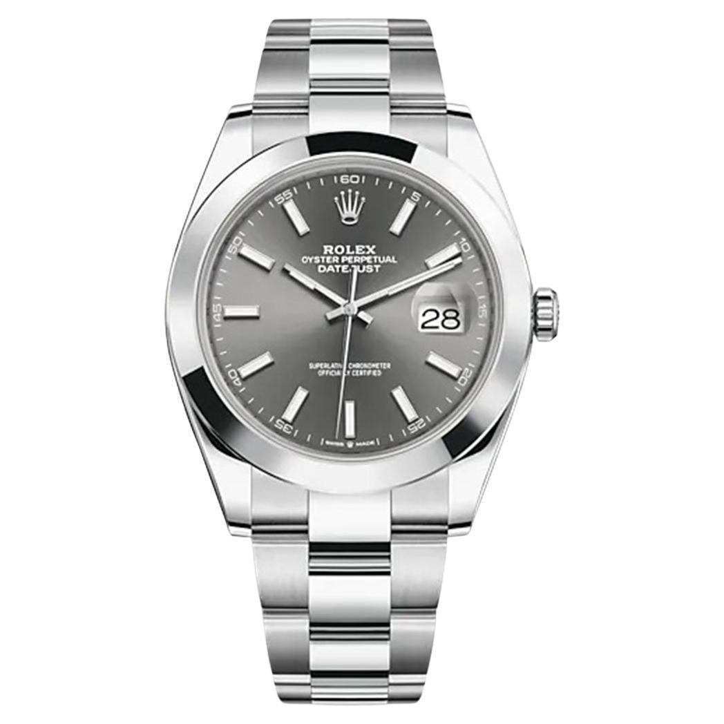 Rolex Datejust 41 Gris Oyster Sin Usar Referencia# 126300, Juego completo, 2025 en venta
