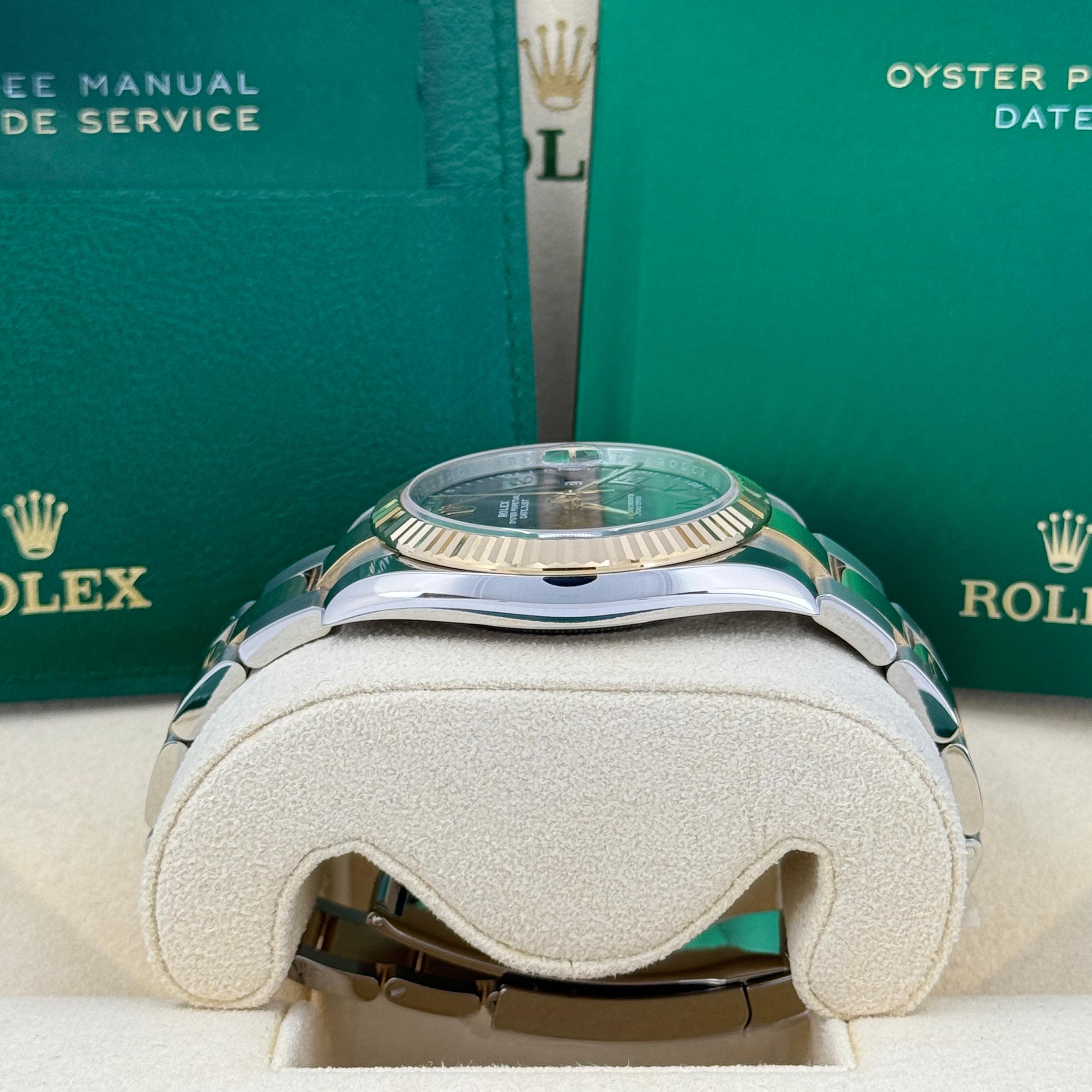 Rolex Datejust 41 Gris Oyster sin usar Referencia# 126333, Juego completo, 2025 en venta 5