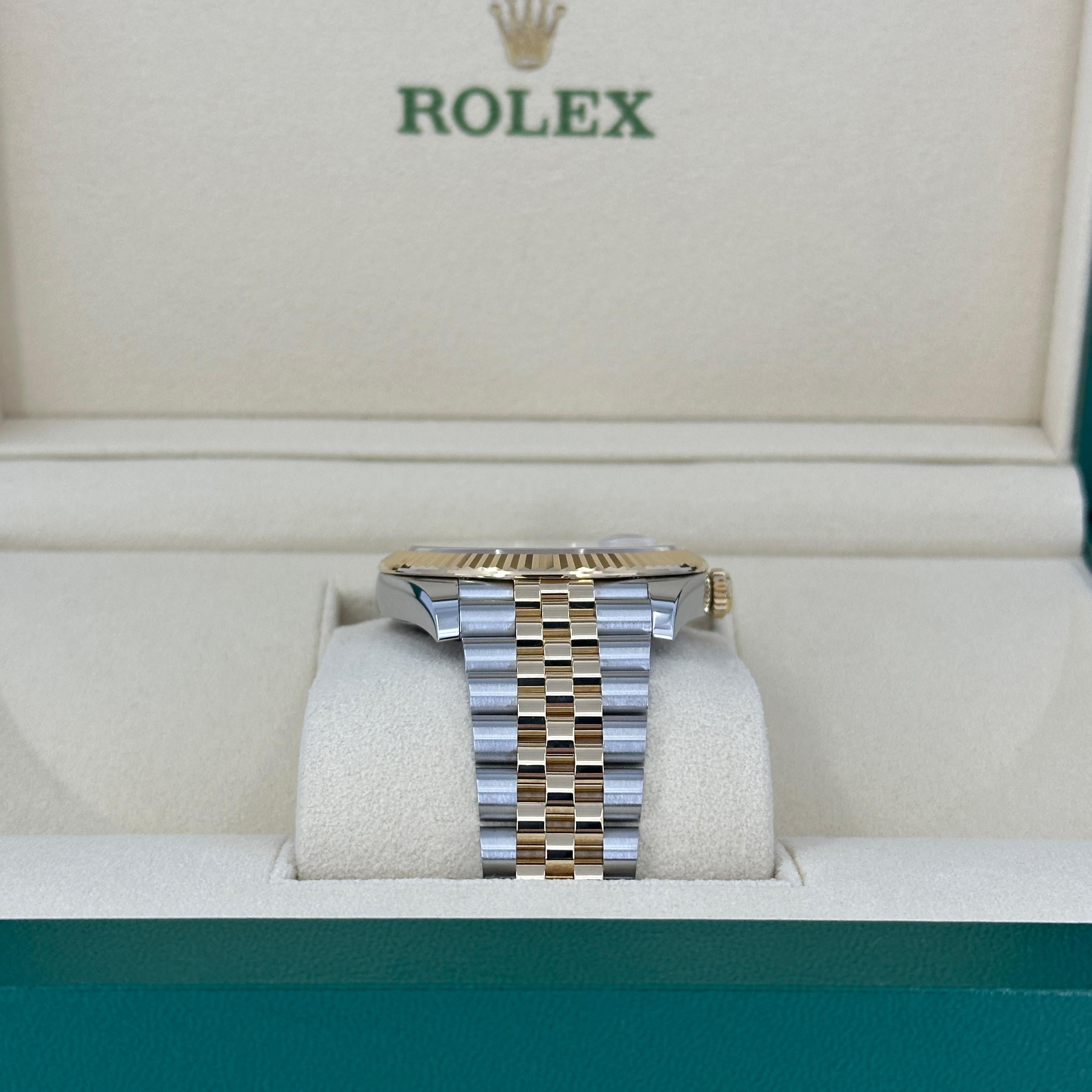 Femenino o masculino Rolex Datejust 41 Champagne Jubilee sin usar Referencia# 126333, Juego completo, 2025 en venta