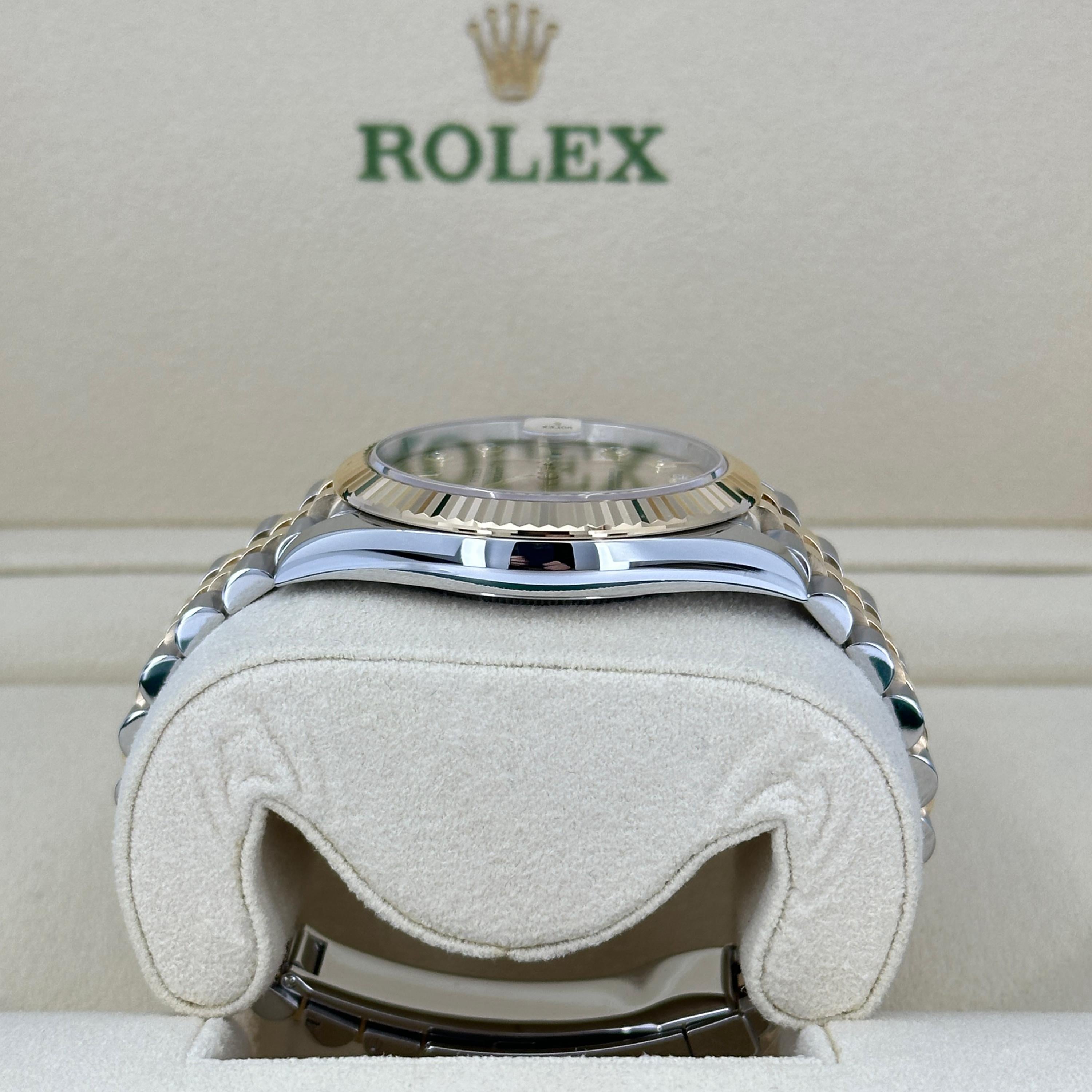 Rolex Datejust 41 Champagne Jubilee sin usar Referencia# 126333, Juego completo, 2025 en venta 3