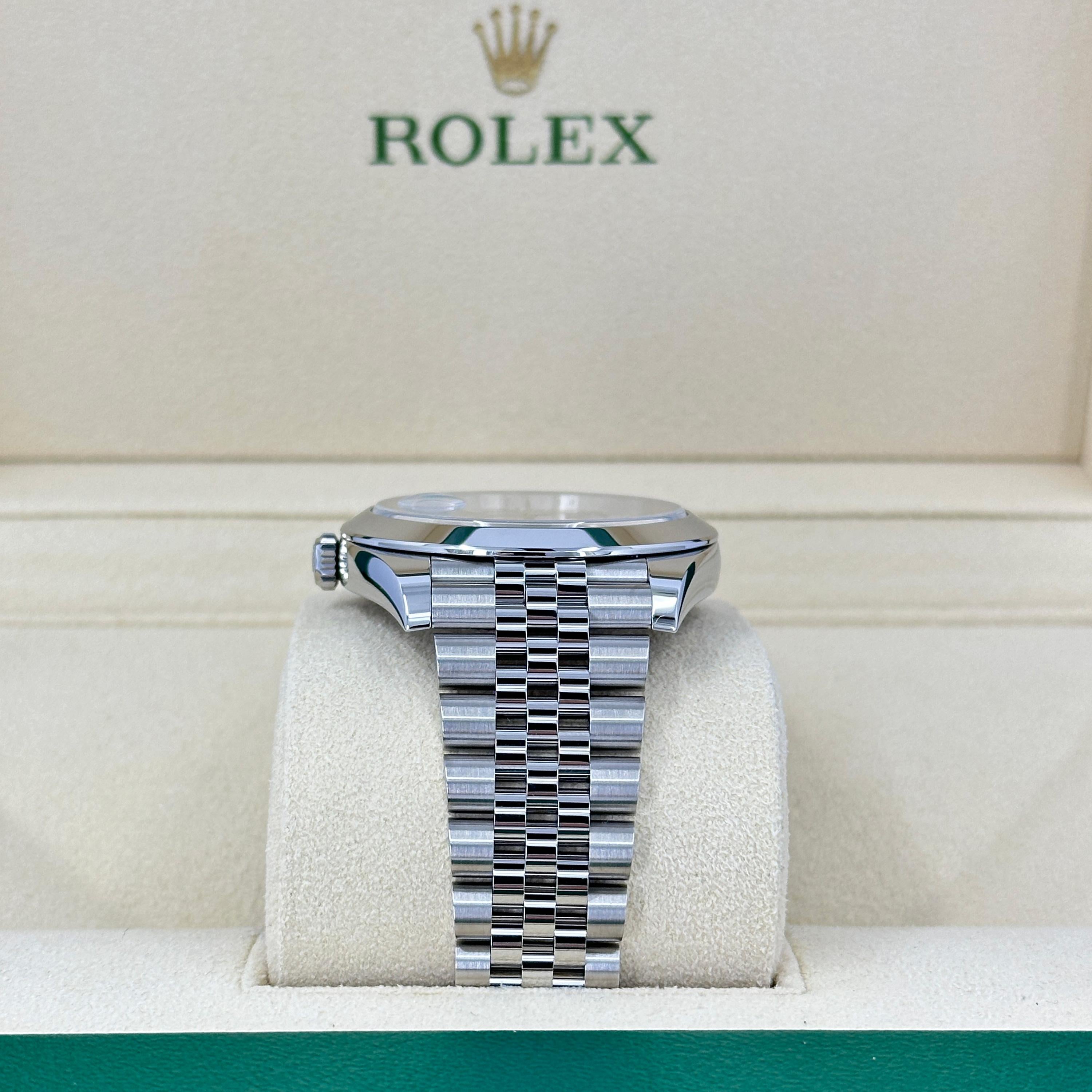 Rolex Datejust 41 Silver Jubilee sin usar Referencia# 126300, Juego completo, 2025 en venta 2