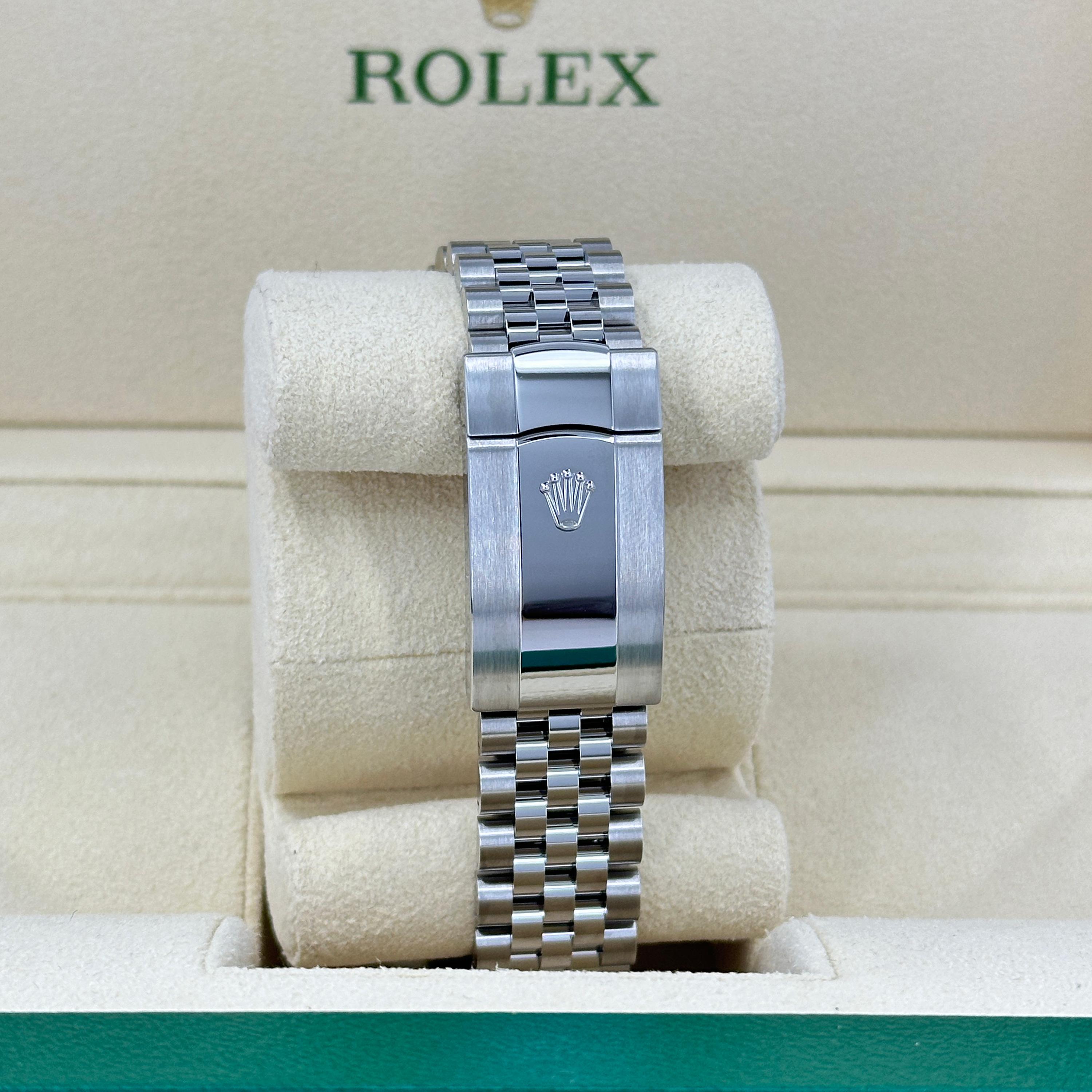 Rolex Datejust 41 Silver Jubilee sin usar Referencia# 126300, Juego completo, 2025 en venta 5