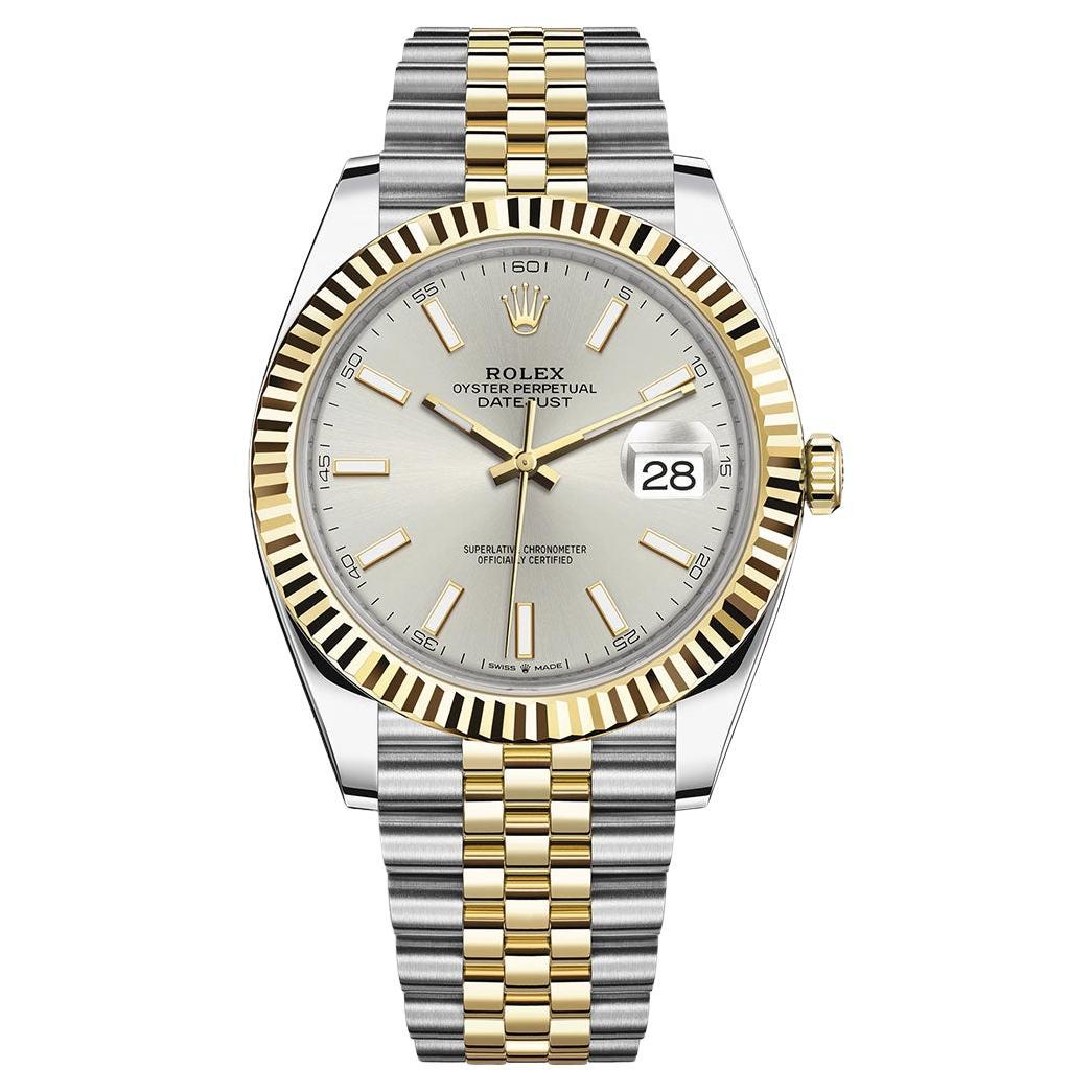 Rolex Datejust 41 Silver Jubilee sin usar Referencia# 126333, Juego completo, 2025