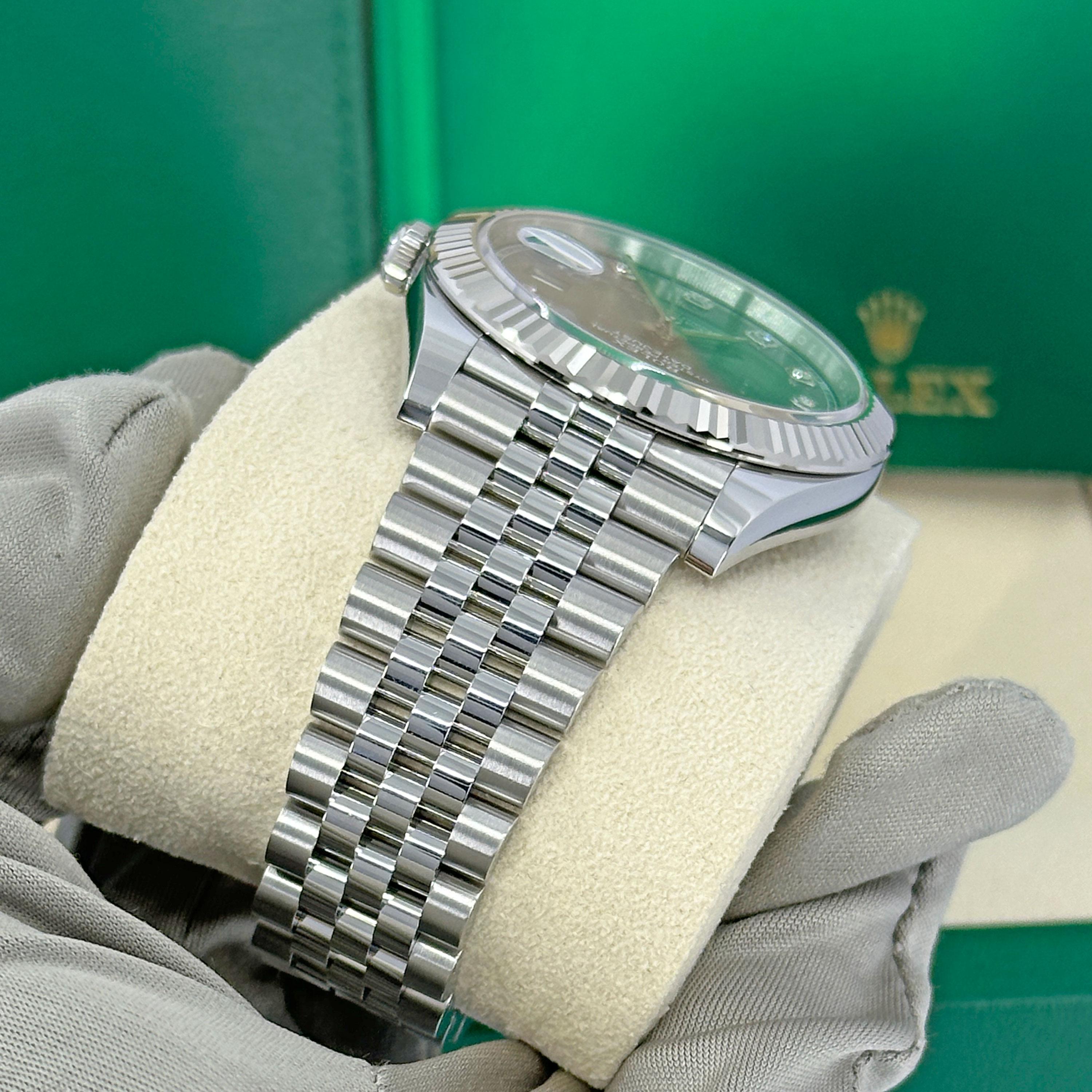 Rolex Datejust 41 Slate Jubile Reference# 126334, Set completo, 2025 in vendita 9