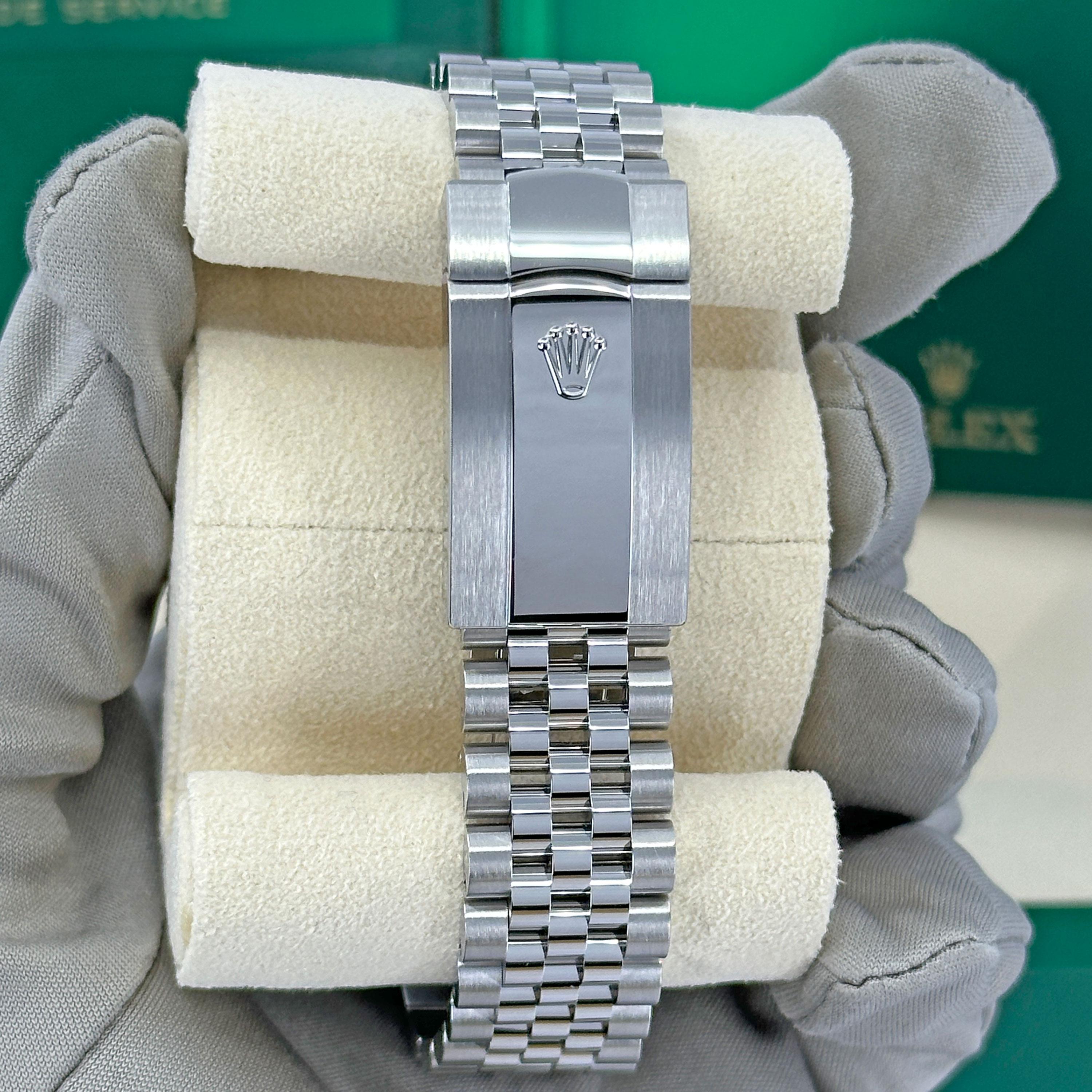 Rolex Datejust 41 Slate Jubile Reference# 126334, Set completo, 2025 in vendita 10