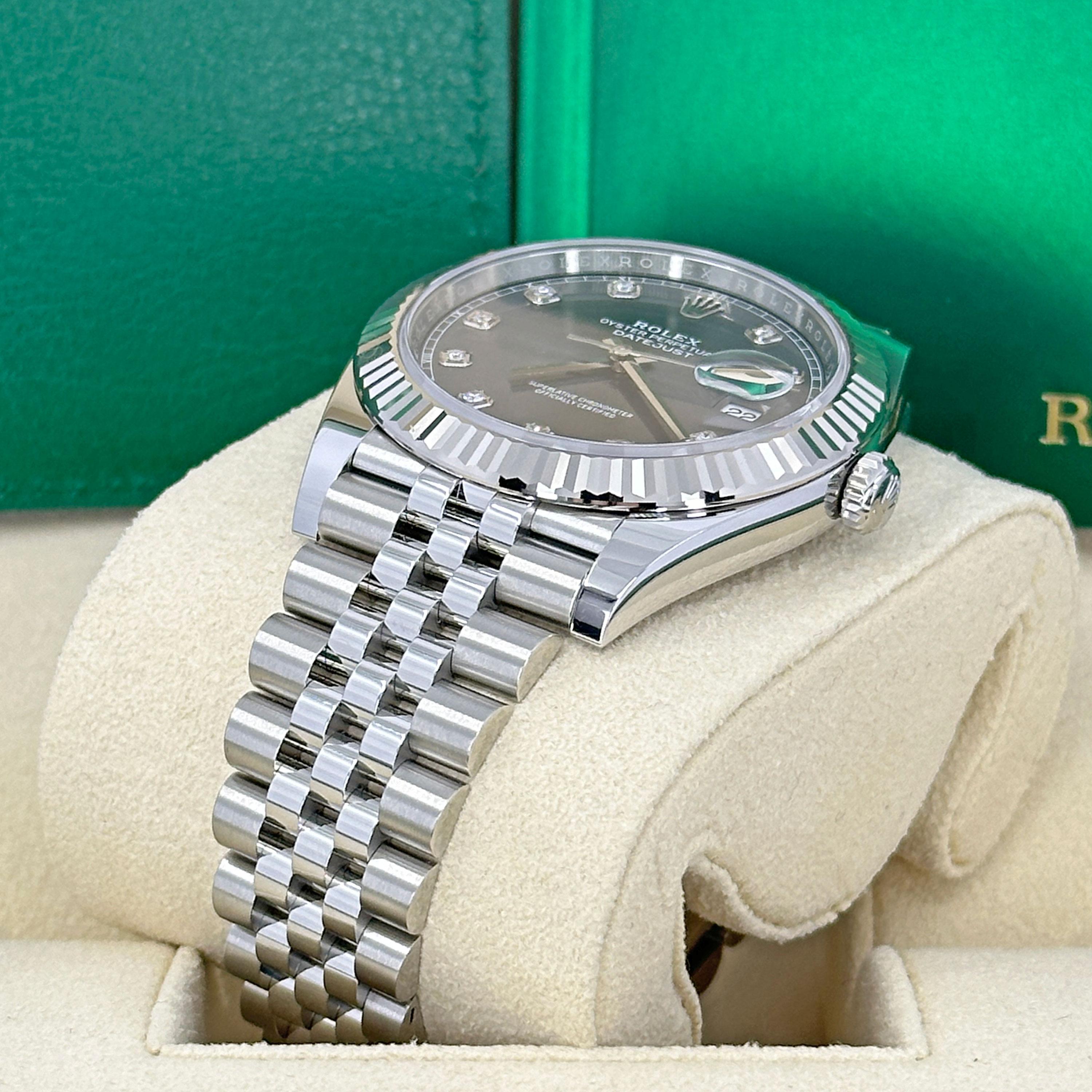 Rolex Datejust 41 Slate Jubile Reference# 126334, Set completo, 2025 in vendita 1