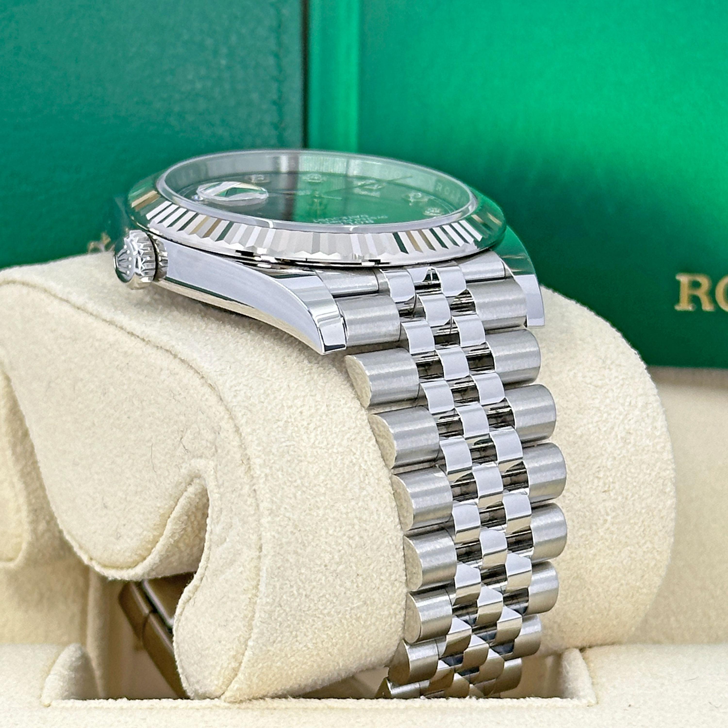 Rolex Datejust 41 Slate Jubile Reference# 126334, Set completo, 2025 in vendita 3