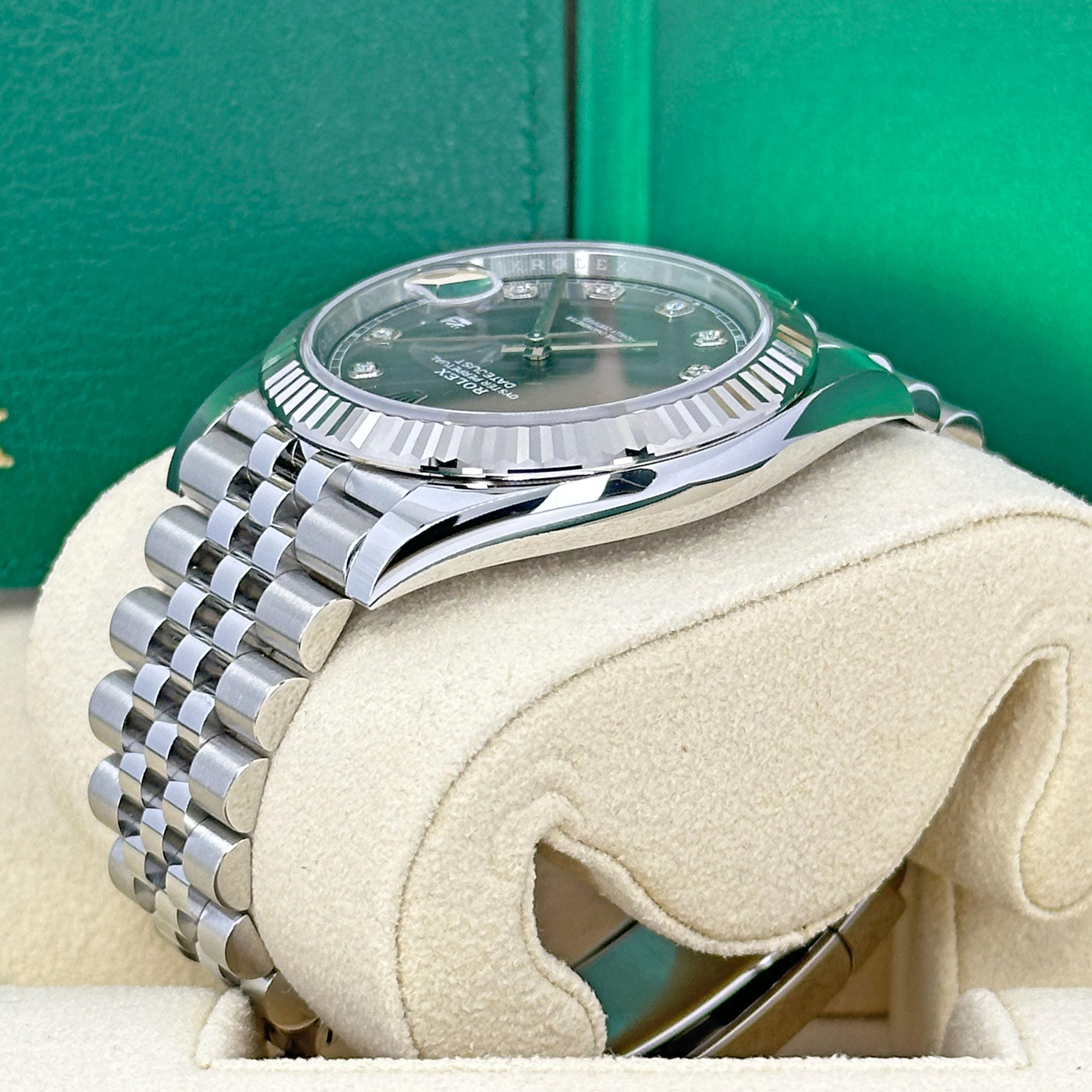 Rolex Datejust 41 Slate Jubile Reference# 126334, Set completo, 2025 in vendita 4