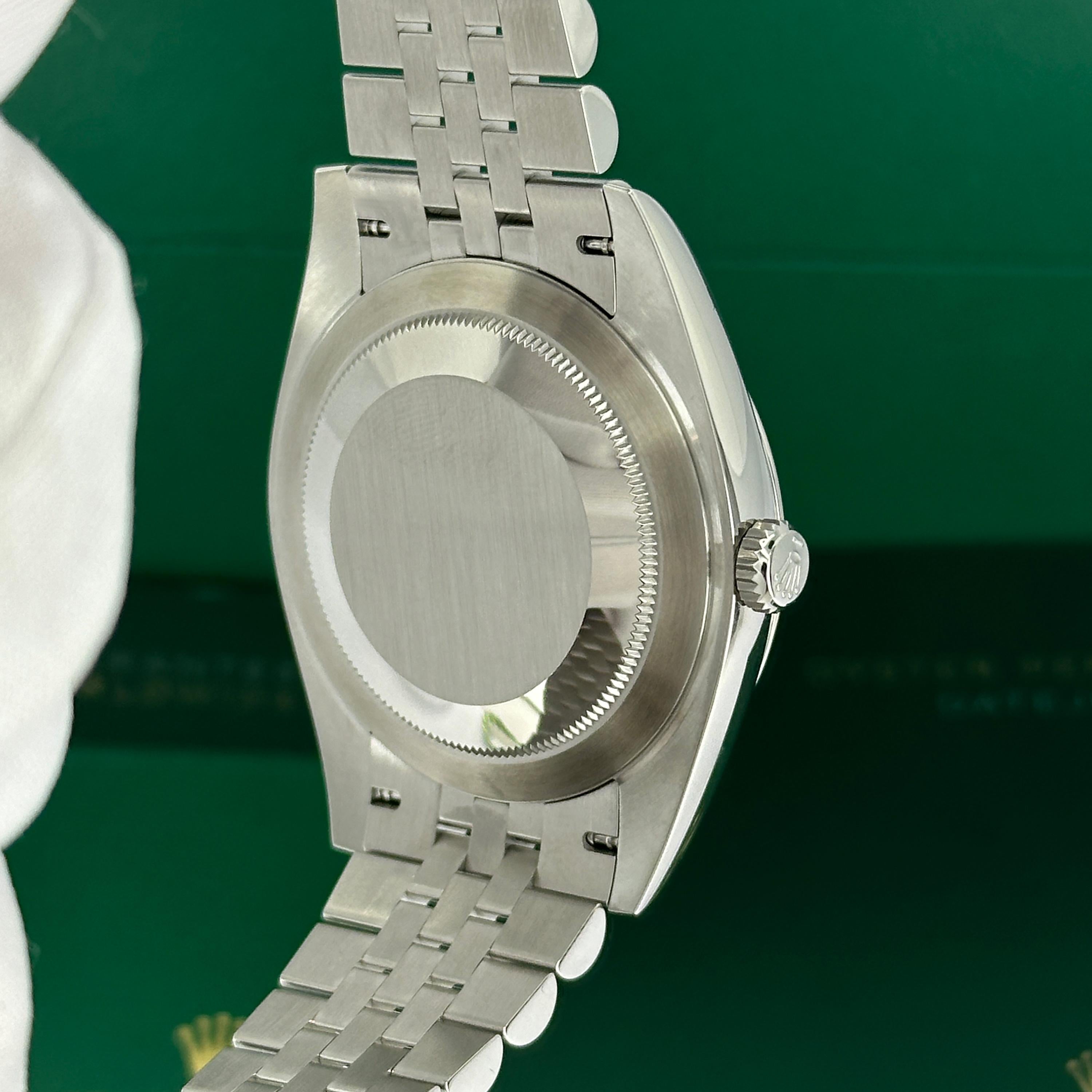 Rolex Datejust 41 Jubileo de pizarra sin usar Referencia# 126300, Juego completo, 2025 en venta 9