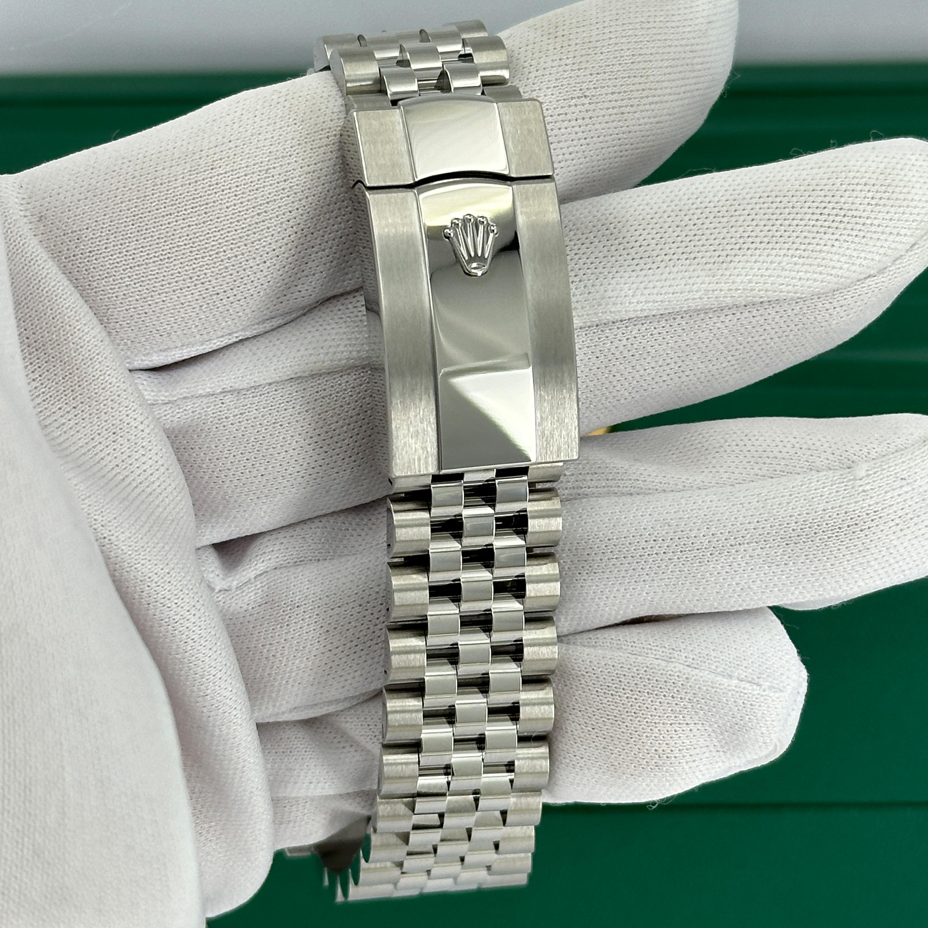 Rolex Datejust 41 Jubileo de pizarra sin usar Referencia# 126300, Juego completo, 2025 en venta 11
